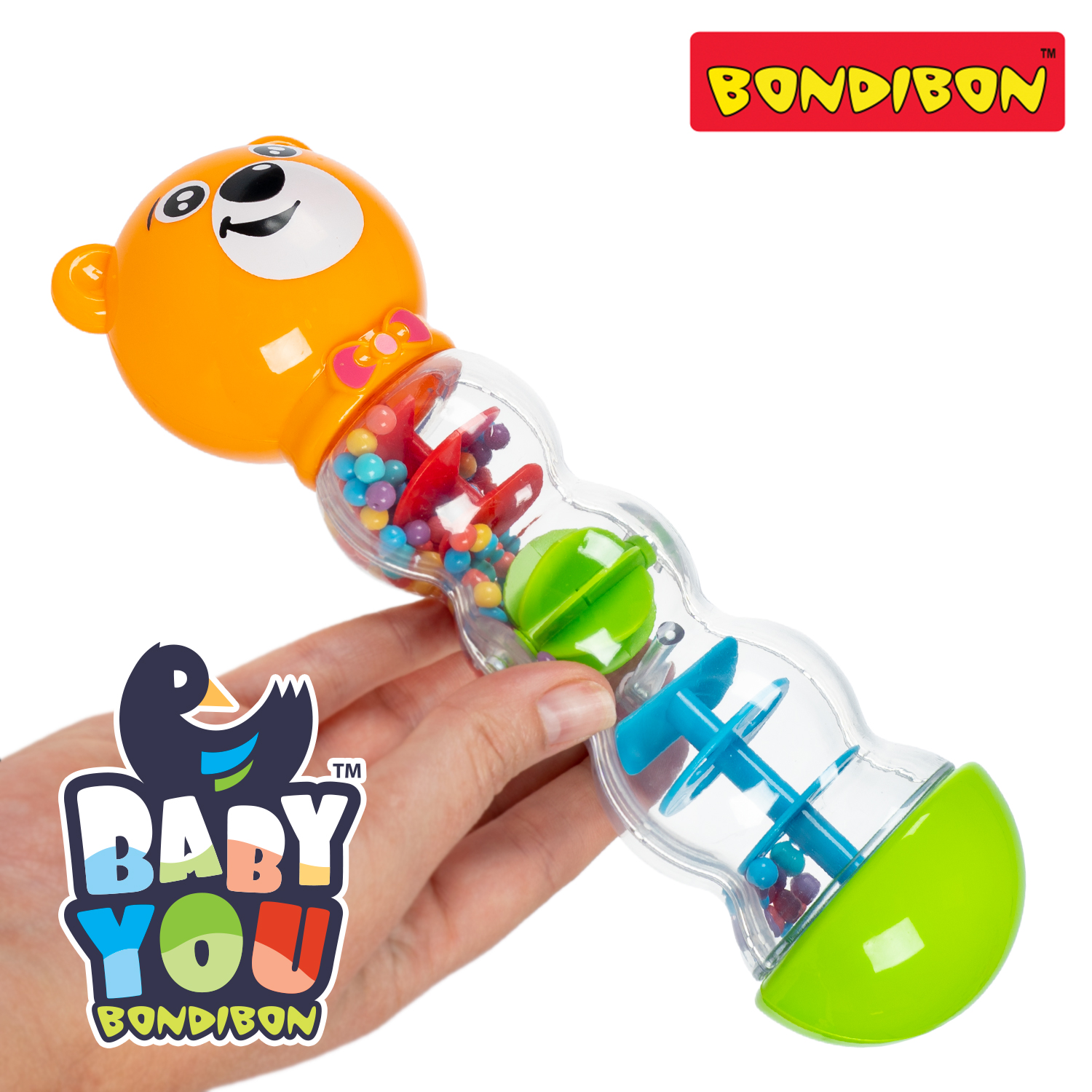 Игрушка Bondibon погремушка Медвежонок - фото 12