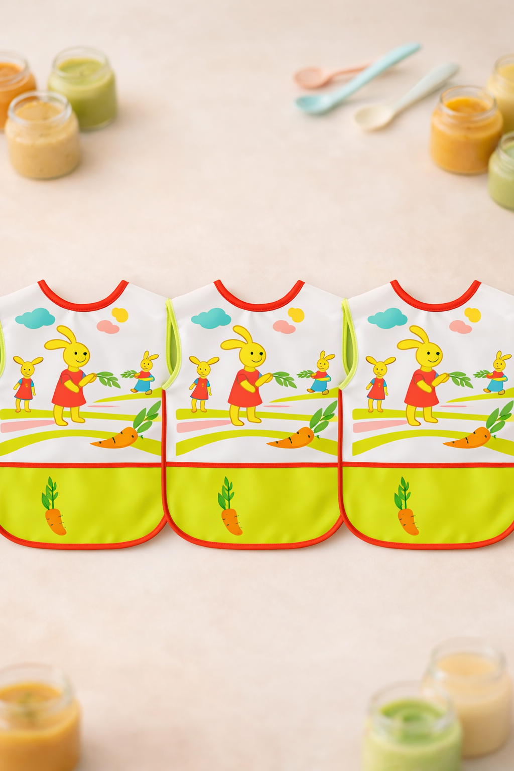 Нагрудник Пома клеенка 3 шт. - фото 5