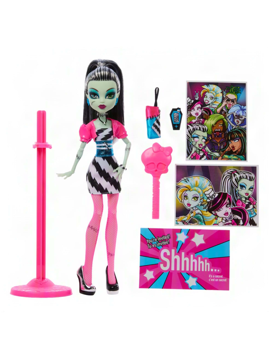 Кукла модельная Monster High Dawn of Dance Фрэнки Штейн высота 27 см JKM46 - фото 3