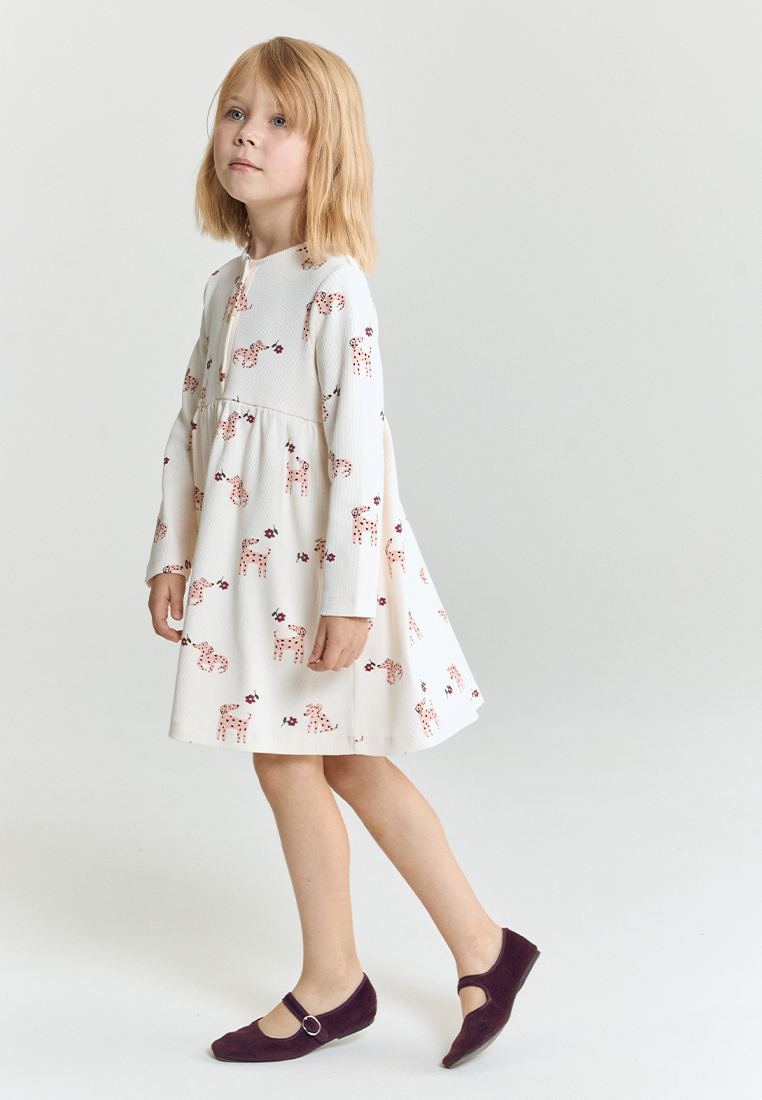 Платье artie W25M10PL-1457D/Молочный - фото 2