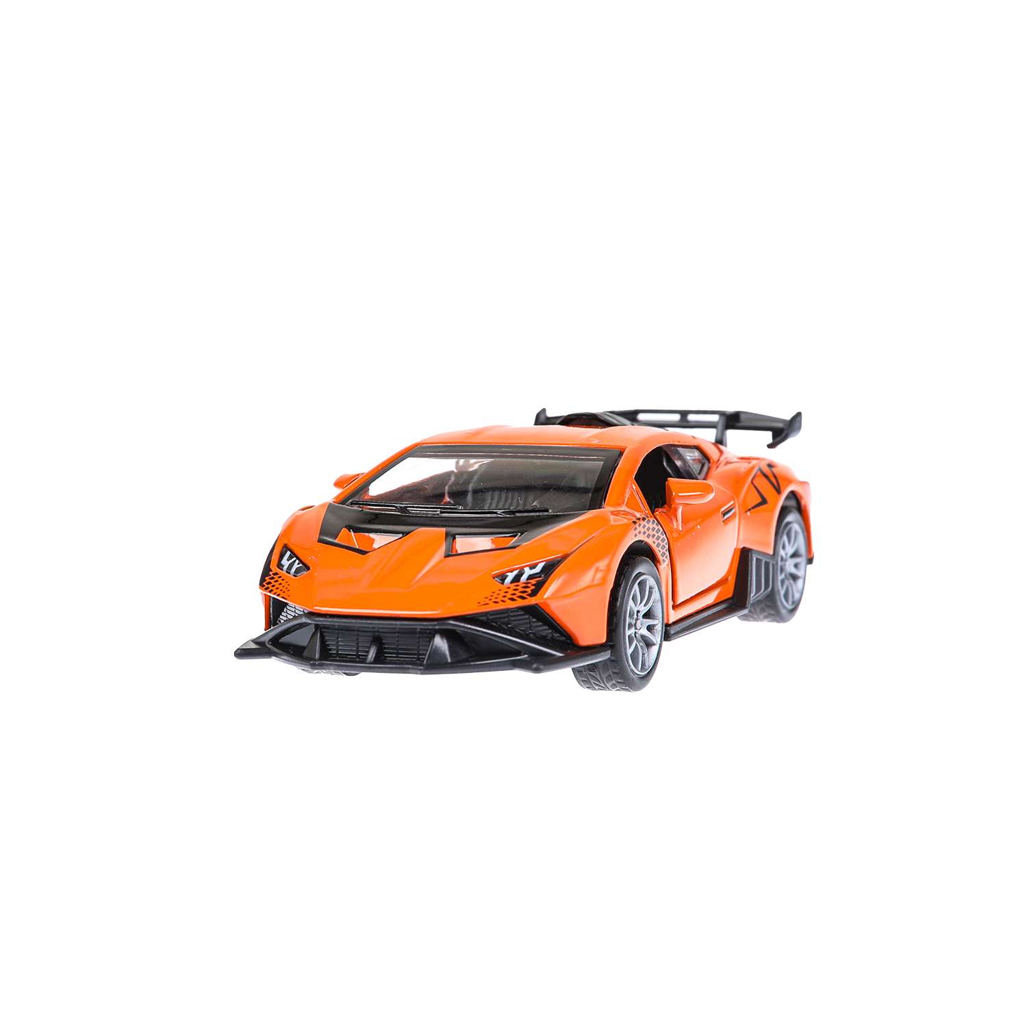 Автомобиль Технопарк Lamborghini Спорткар оранжевый 380342 - фото 7