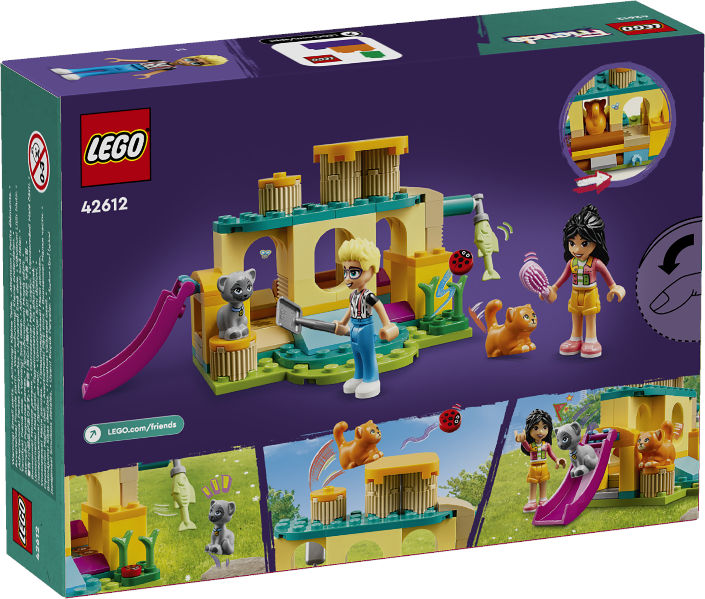 Конструктор LEGO Friends Приключение на площадке 87 дет. - фото 4