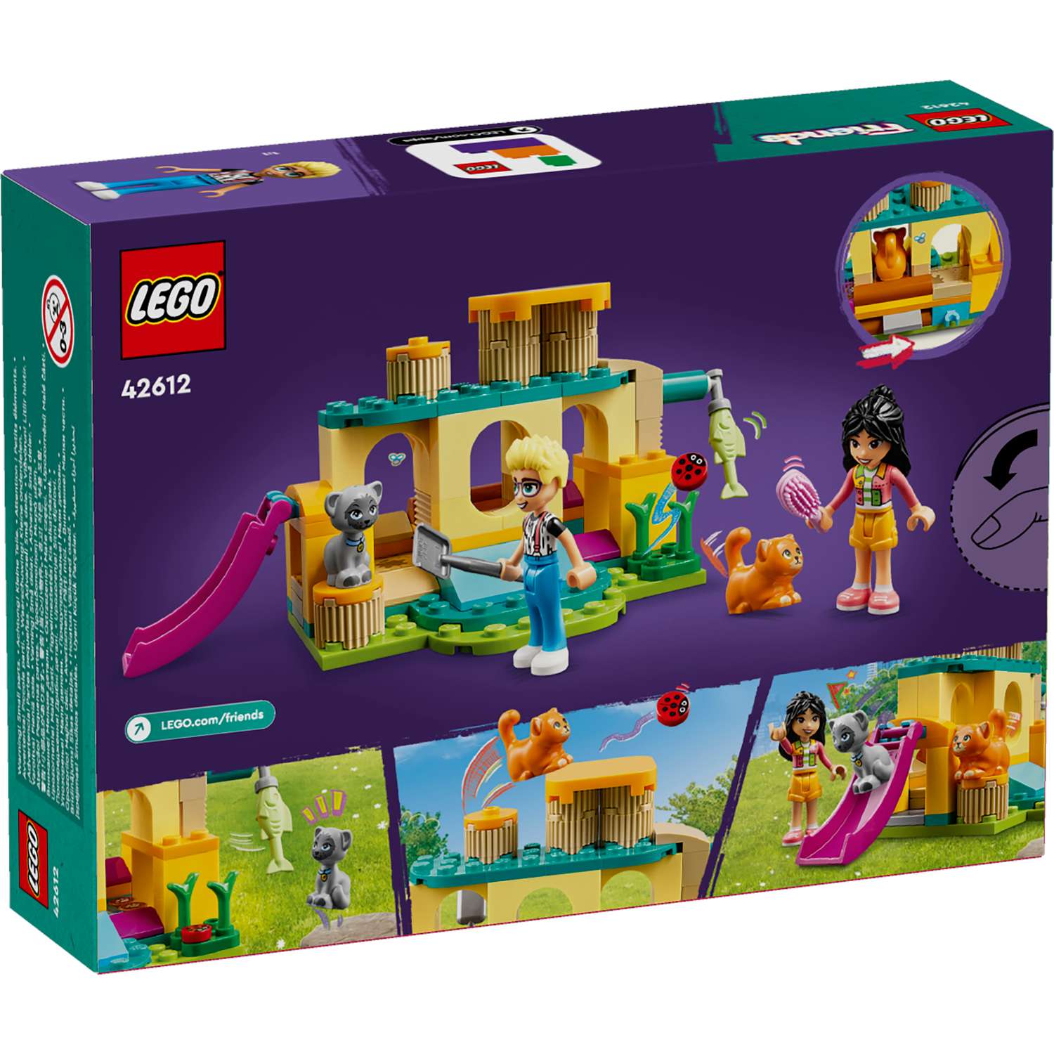 Конструктор LEGO Friends Приключение на площадке 87 дет. - фото 4