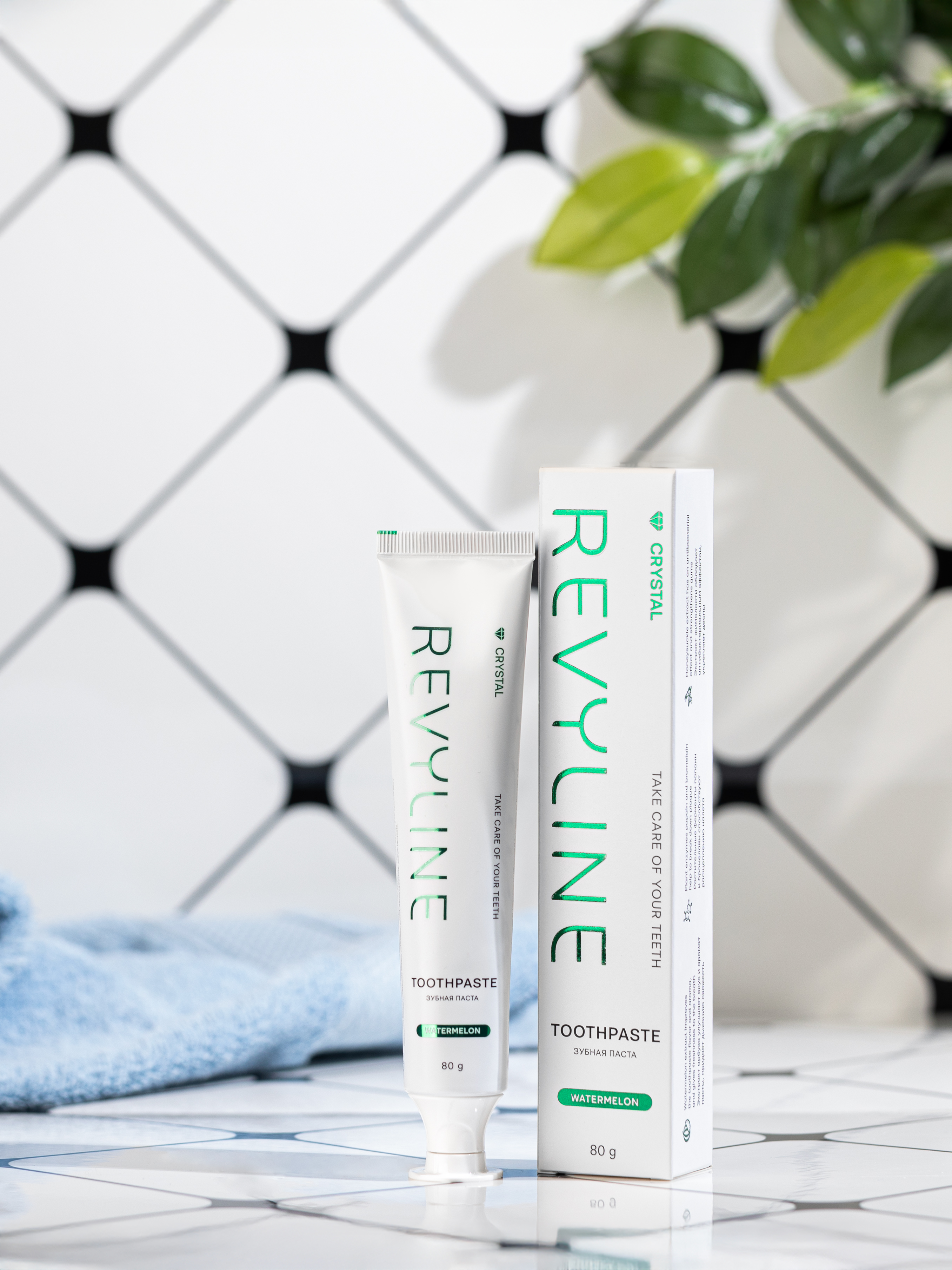 Зубная паста Revyline без фтора Арбуз и Жимолость 80 г - фото 2
