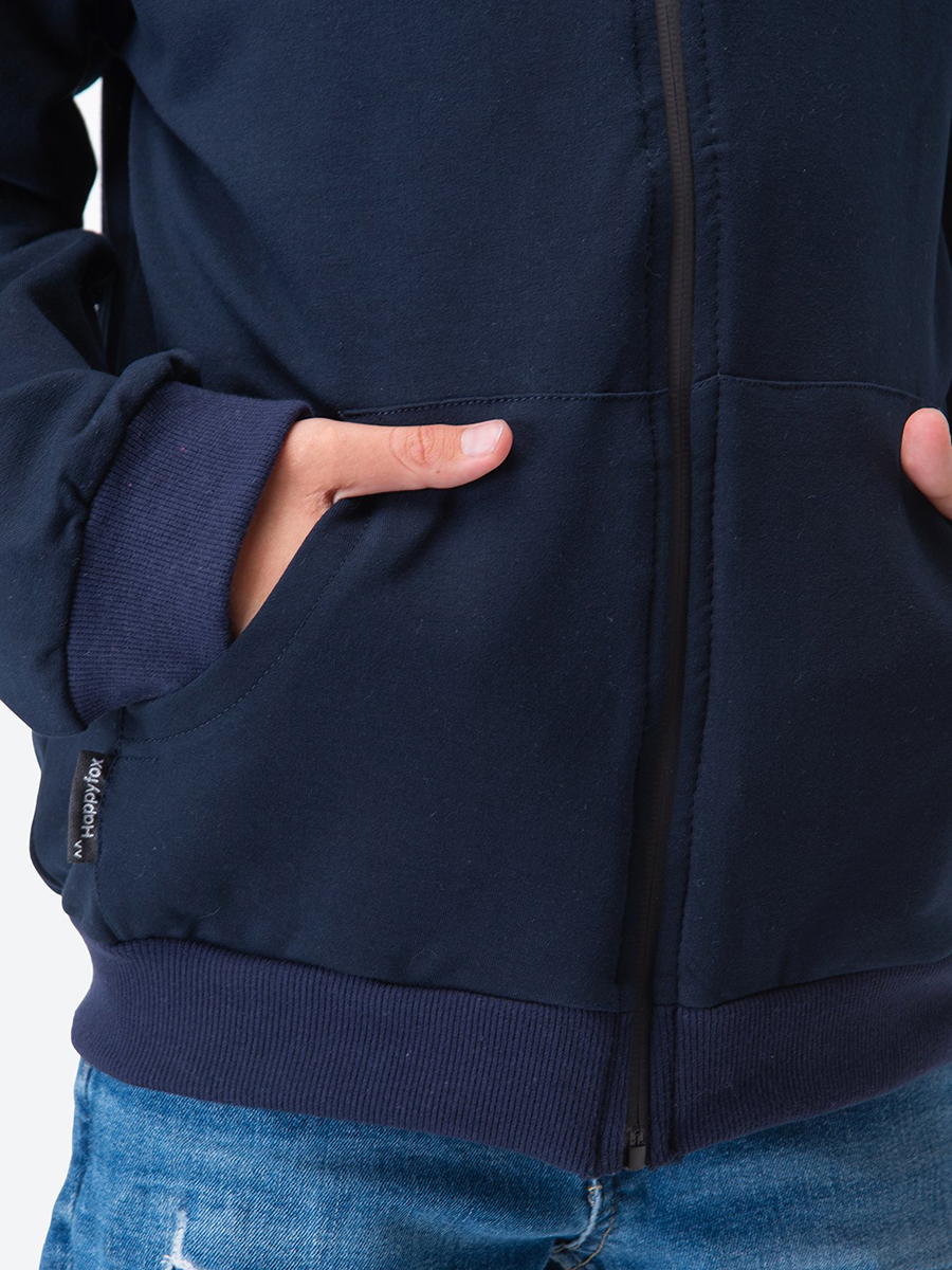 Толстовка HappyFox HF00159т.синий - фото 6