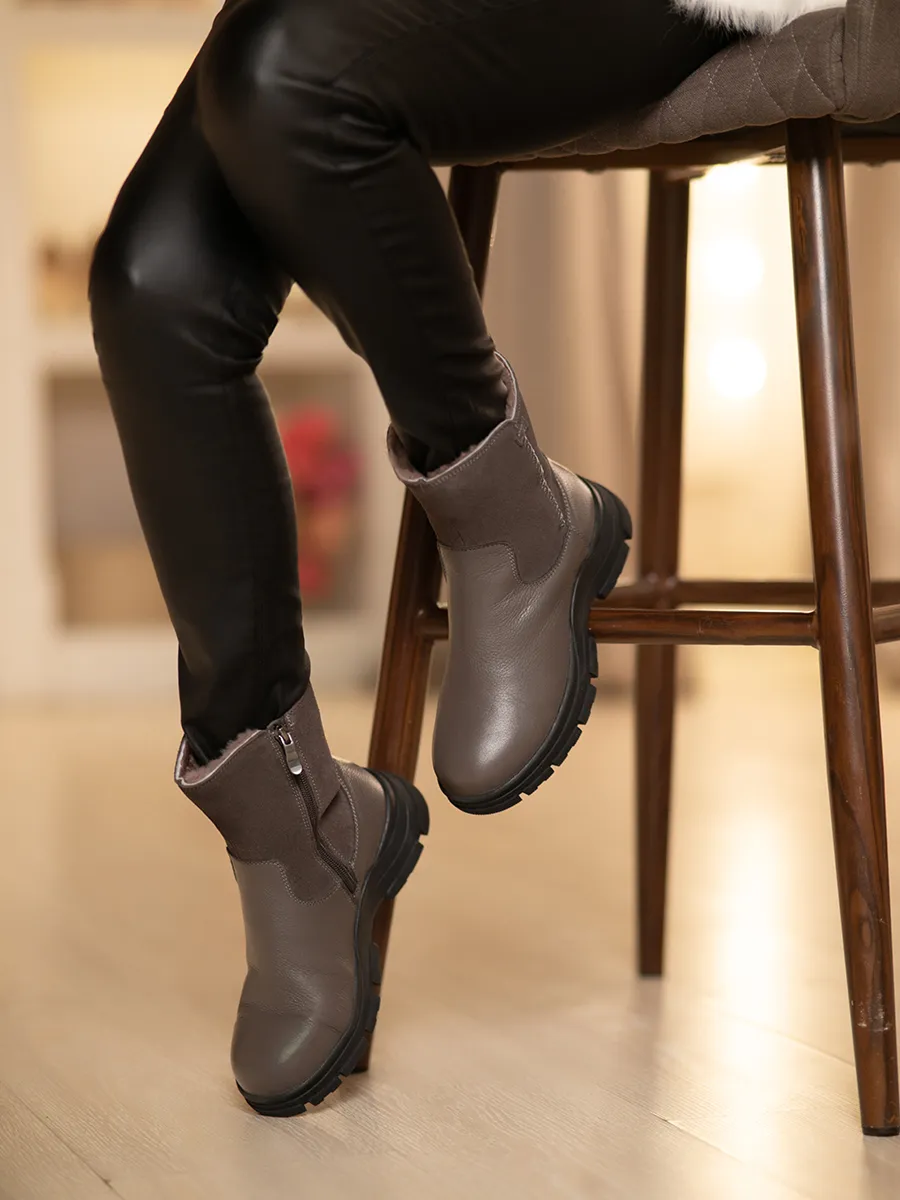 Сапоги ORTMANN 7.61.2_Shannon_серый - фото 3