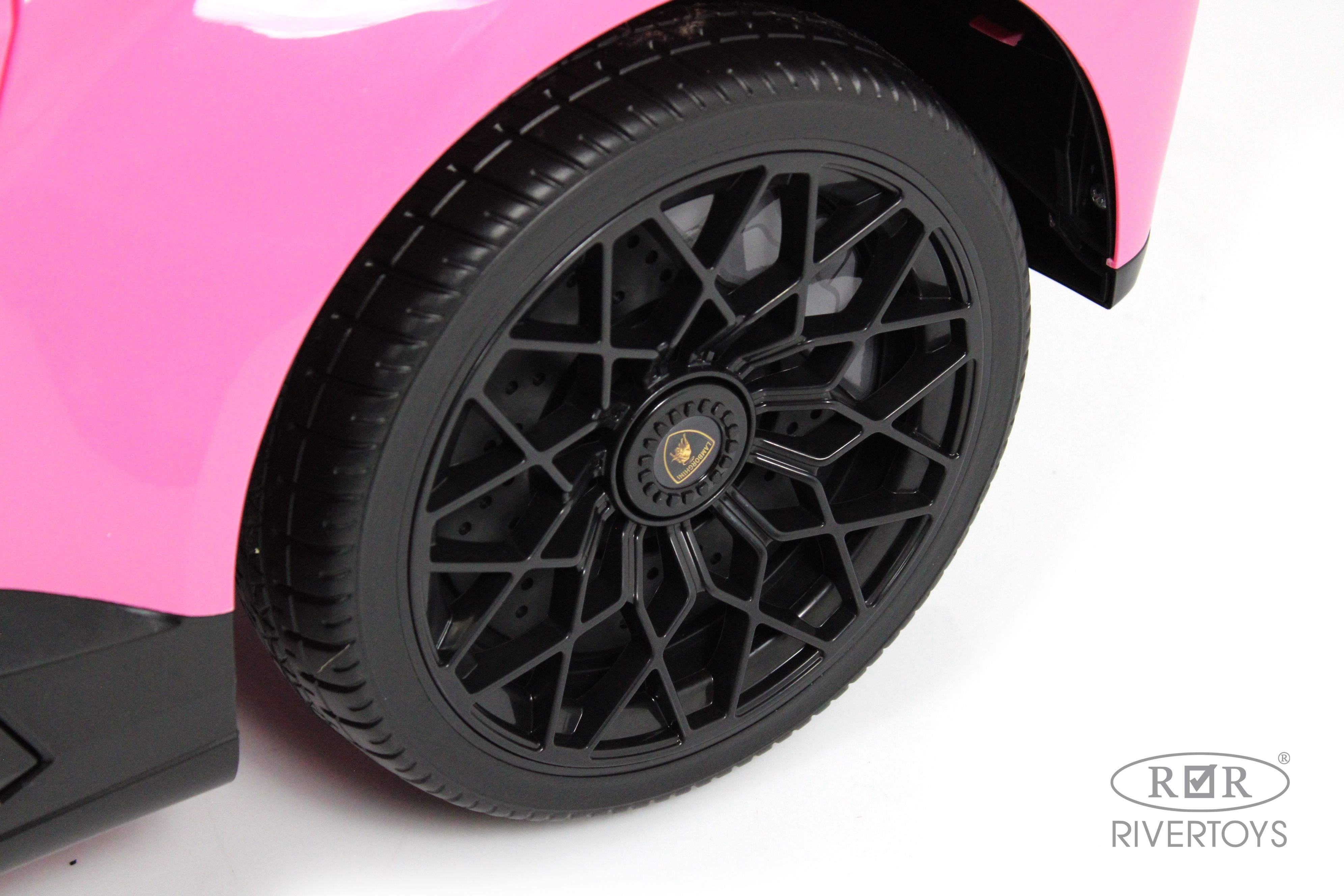 Электромобиль RIVERTOYS Lamborghini E888EE-PINK С пультом ДУ - фото 11