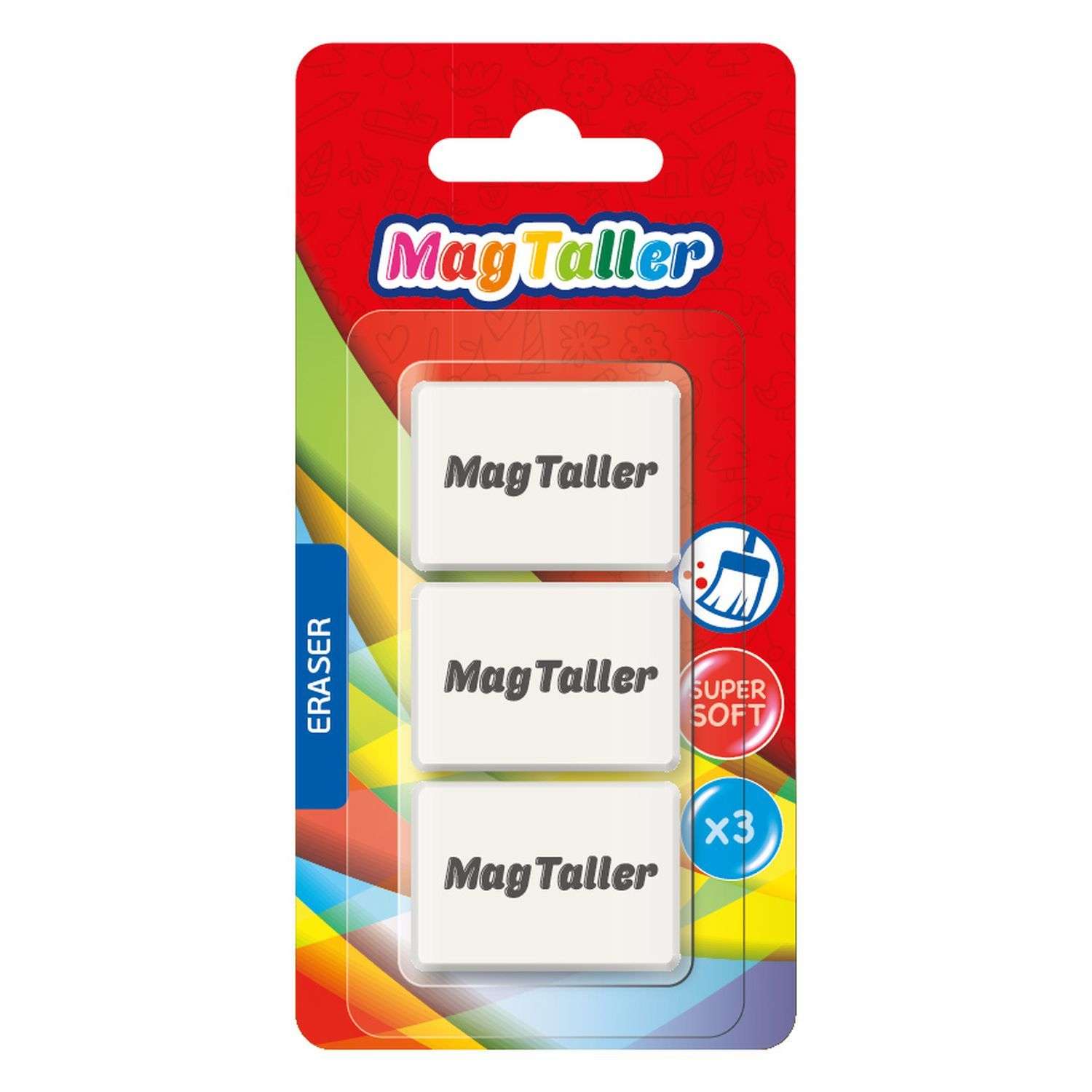 Ластик Magtaller 3 шт. - фото 1