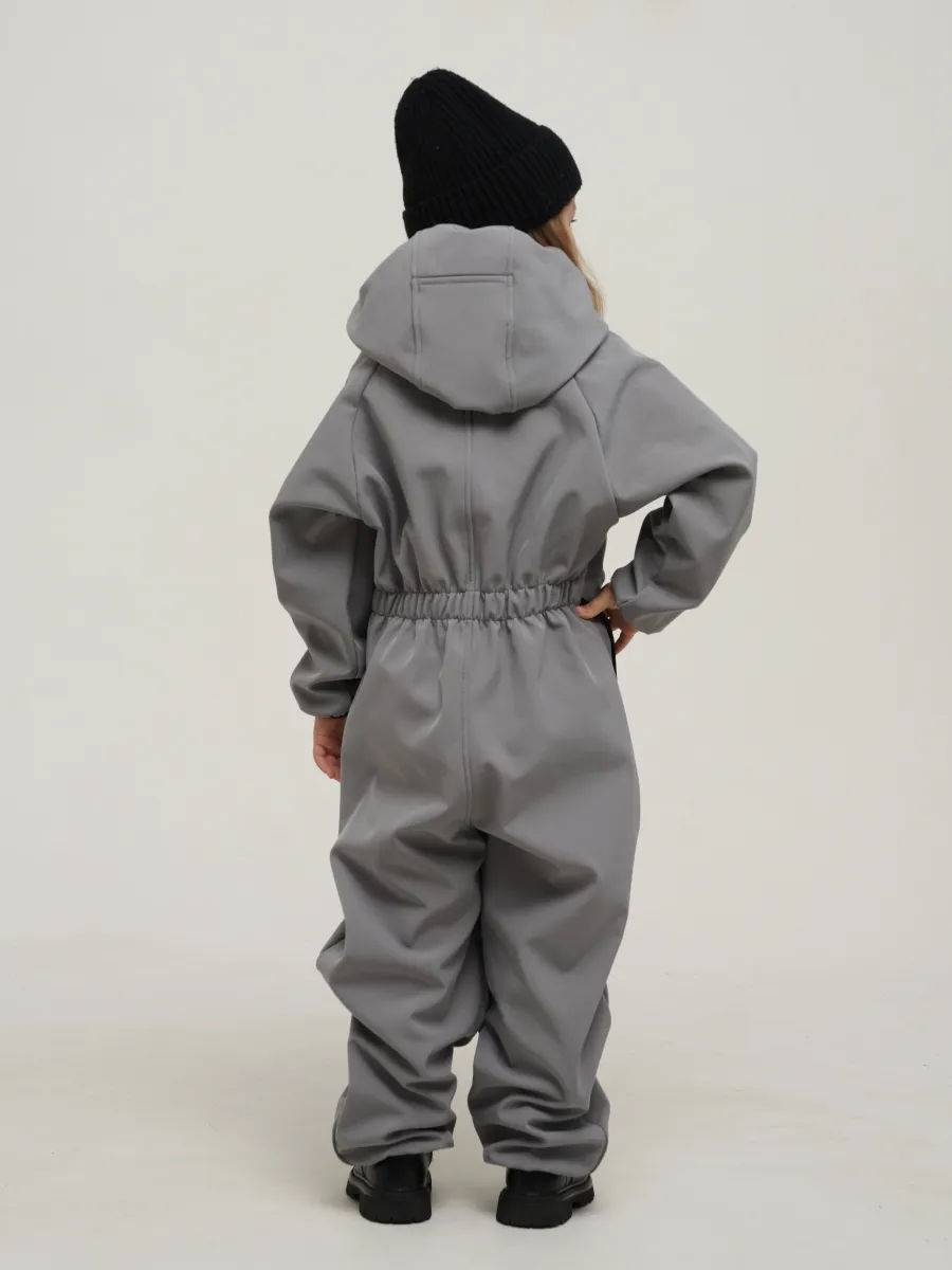 Комбинезон Супер Пупс Комб/сф/окант/серый - фото 24