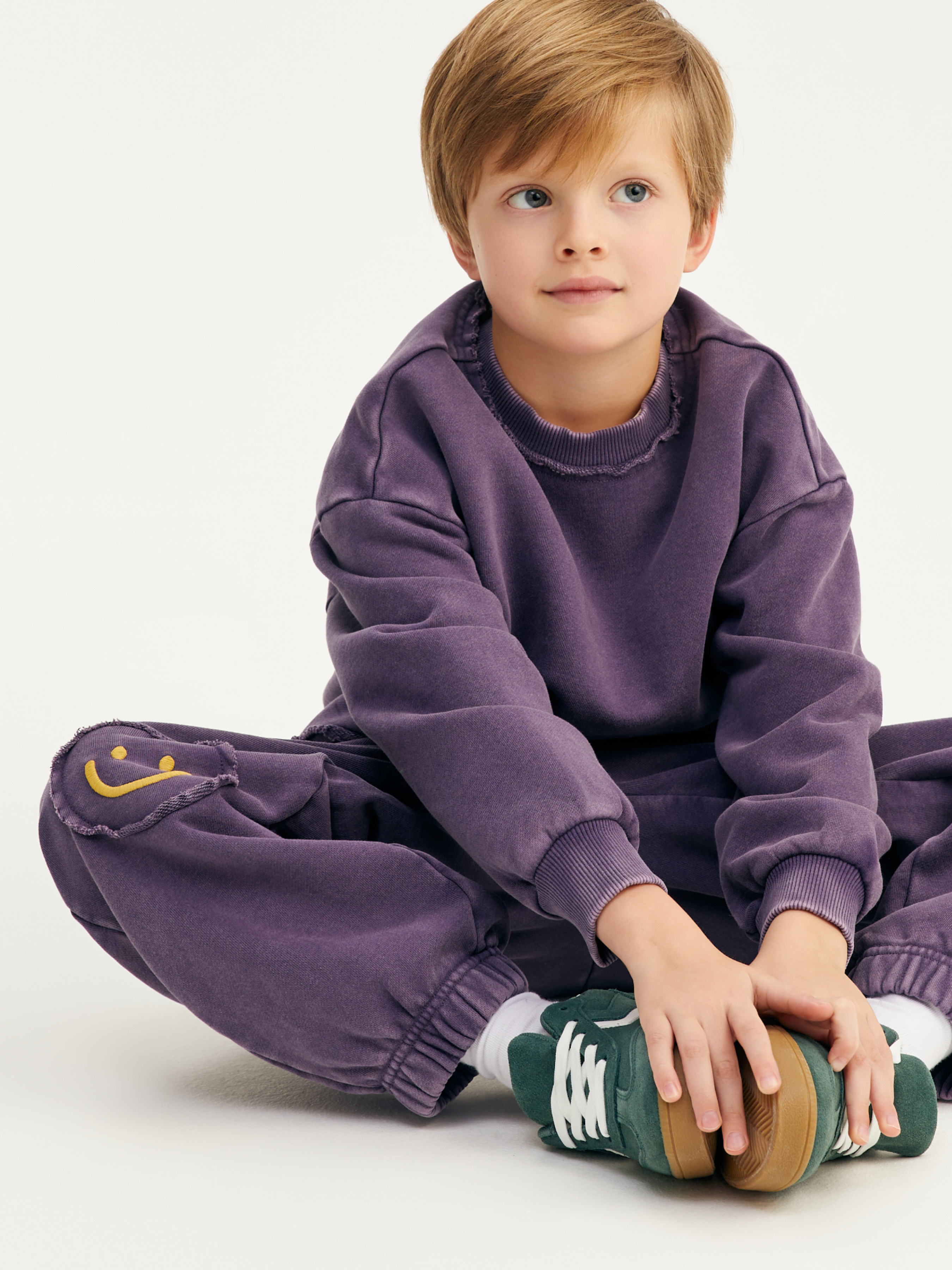 Свитшот Junion 904312.TSWT0021-Violet-2 - фото 6