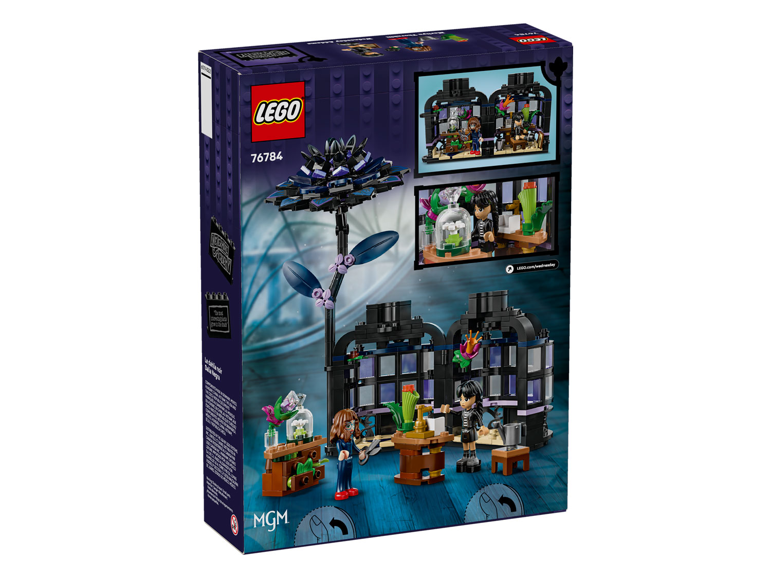 Конструктор LEGO Цветок черного георгина 358 дет. - фото 8