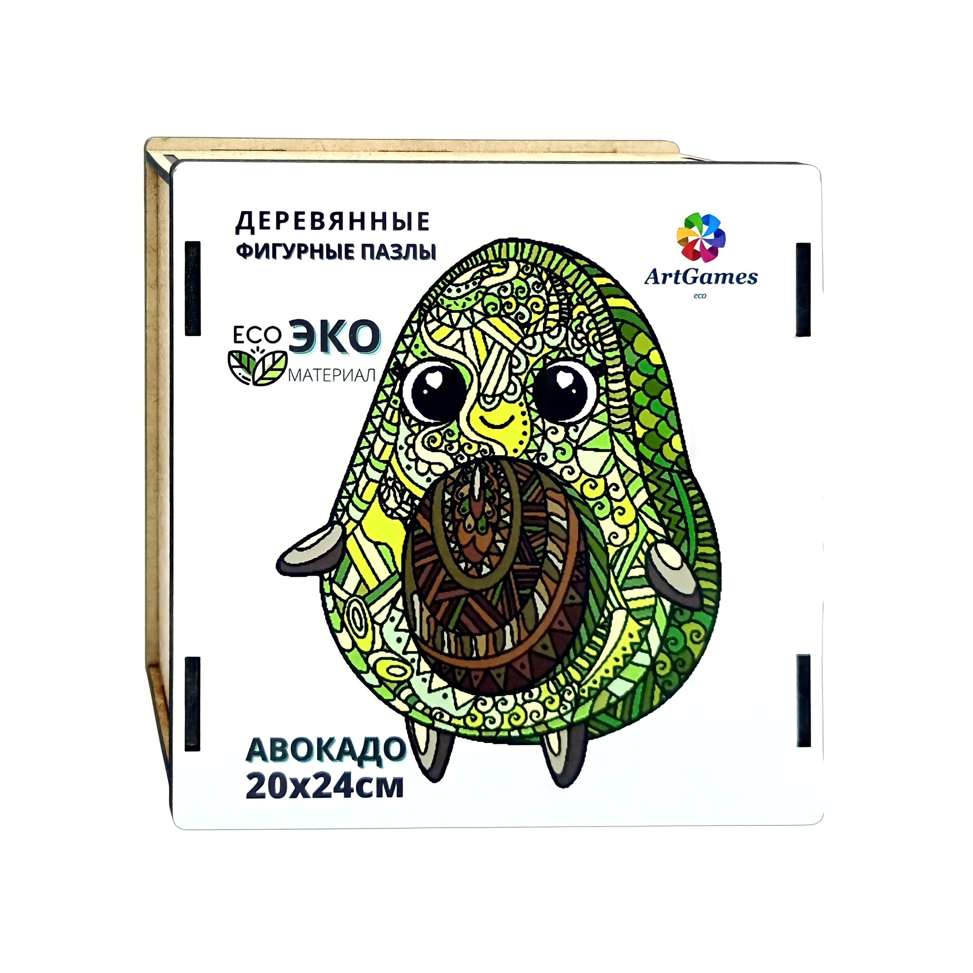 Пазл ArtGames eco деревянный - фото 1