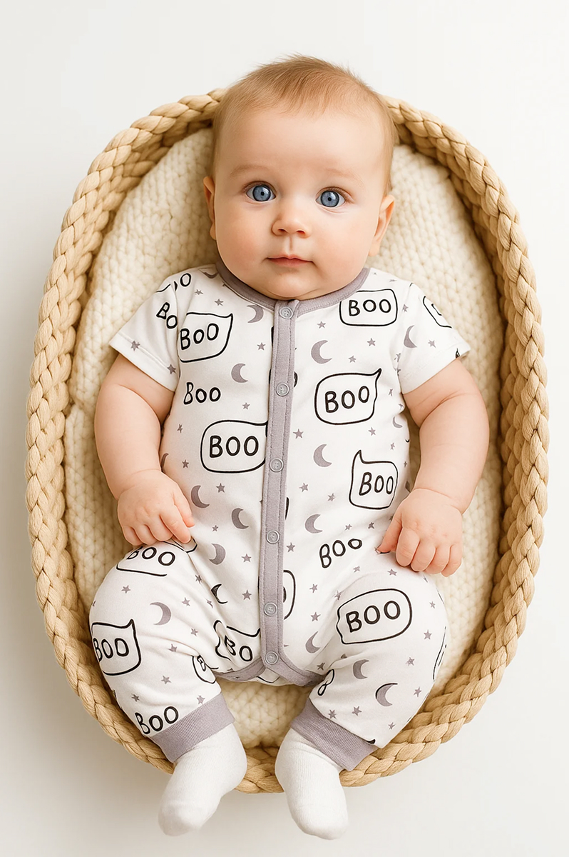 Изображение товара Комбинезон Эскимо 74 для малышей детский трикотаж демисезонный