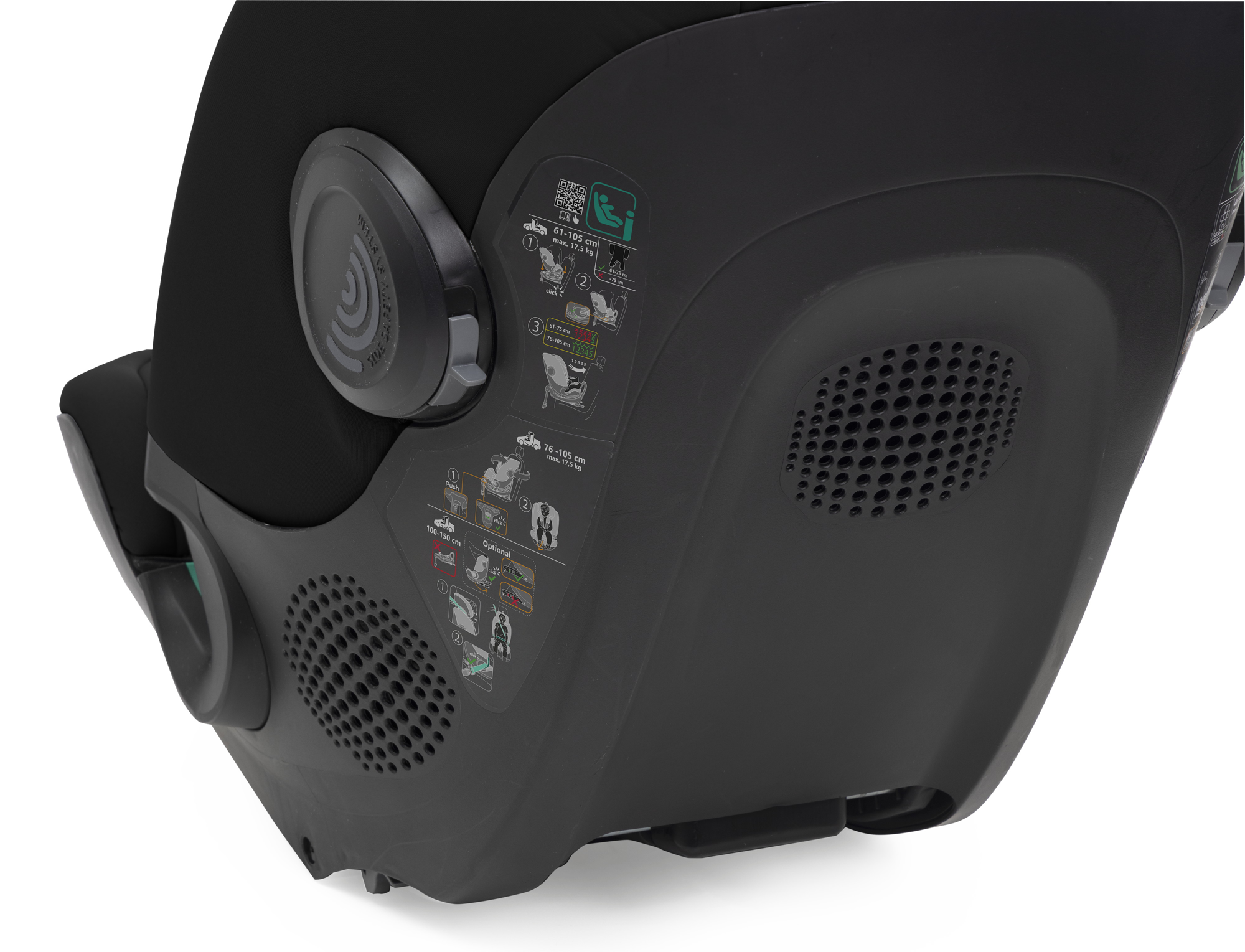 Автокресло Chicco FULLSEAT 360 Группа 0/1/2/3 0+/1/2/3 (0-36 кг) черный - фото 8