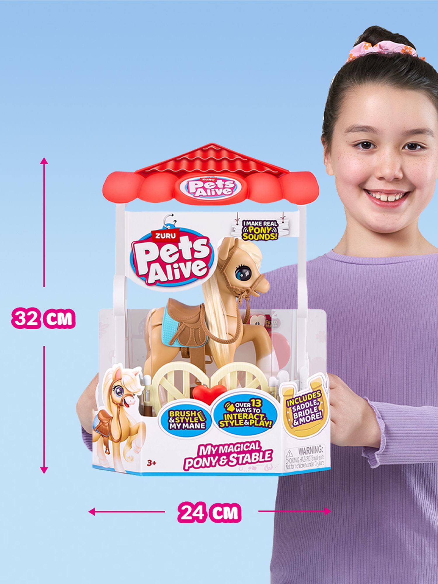 Игровой набор Zuru Pets Alive Пони - фото 3