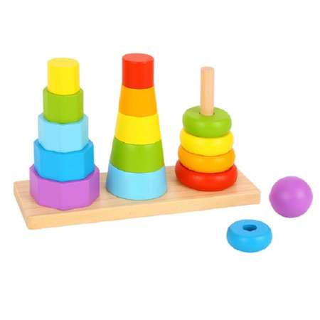 Игрушка Tooky Toy пирамидка