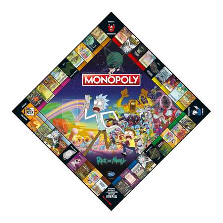 Настольная игра HASBRO (GAMES) Monopoly Rick and Morty