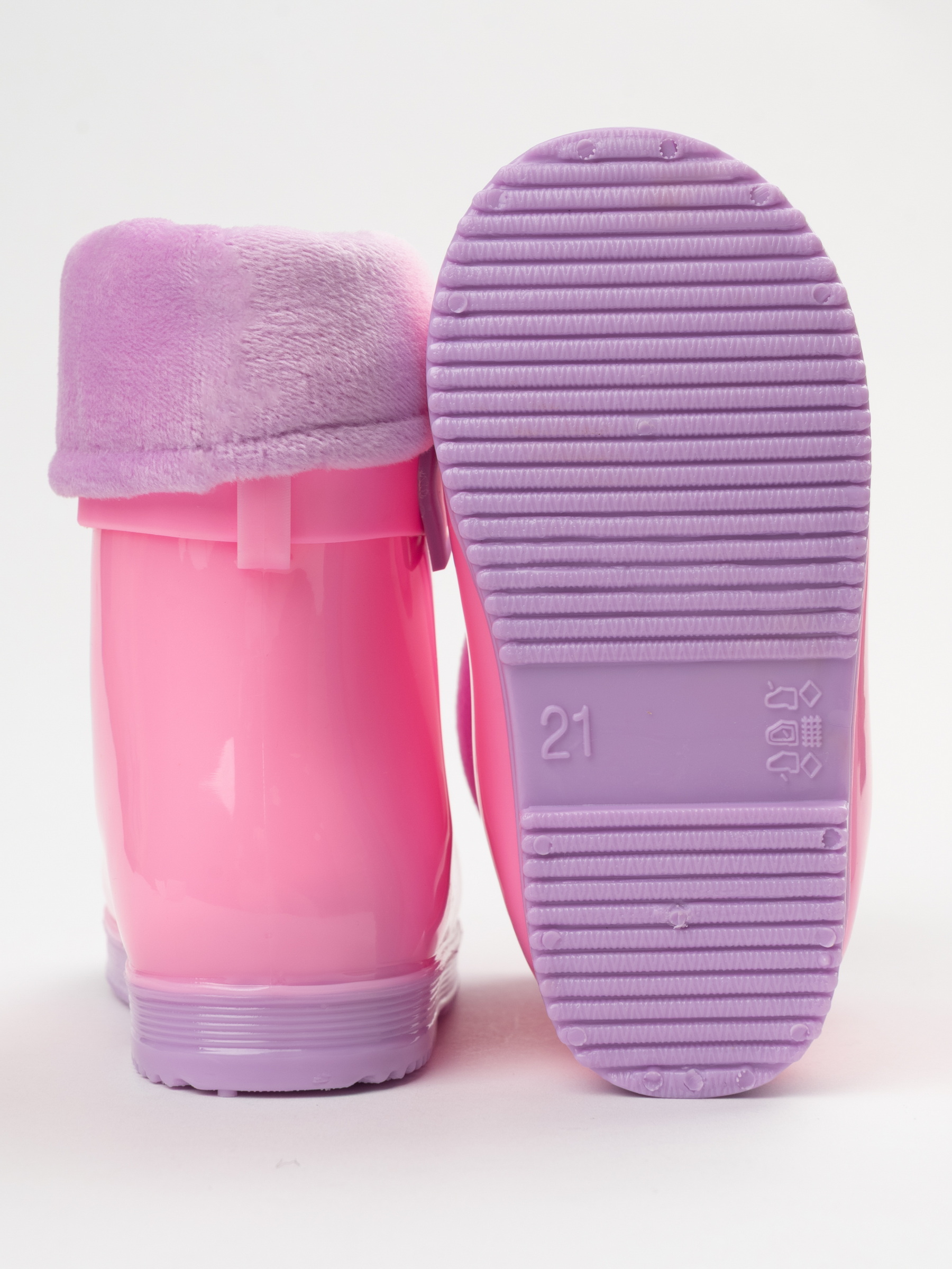 Сапоги резиновые TikkaGo 8U03_2433-1_pink-lilac - фото 7