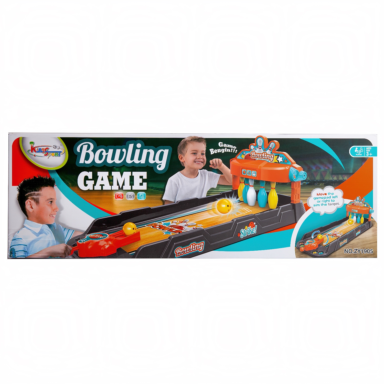 Настольная игра Abtoys боулинг - фото 2