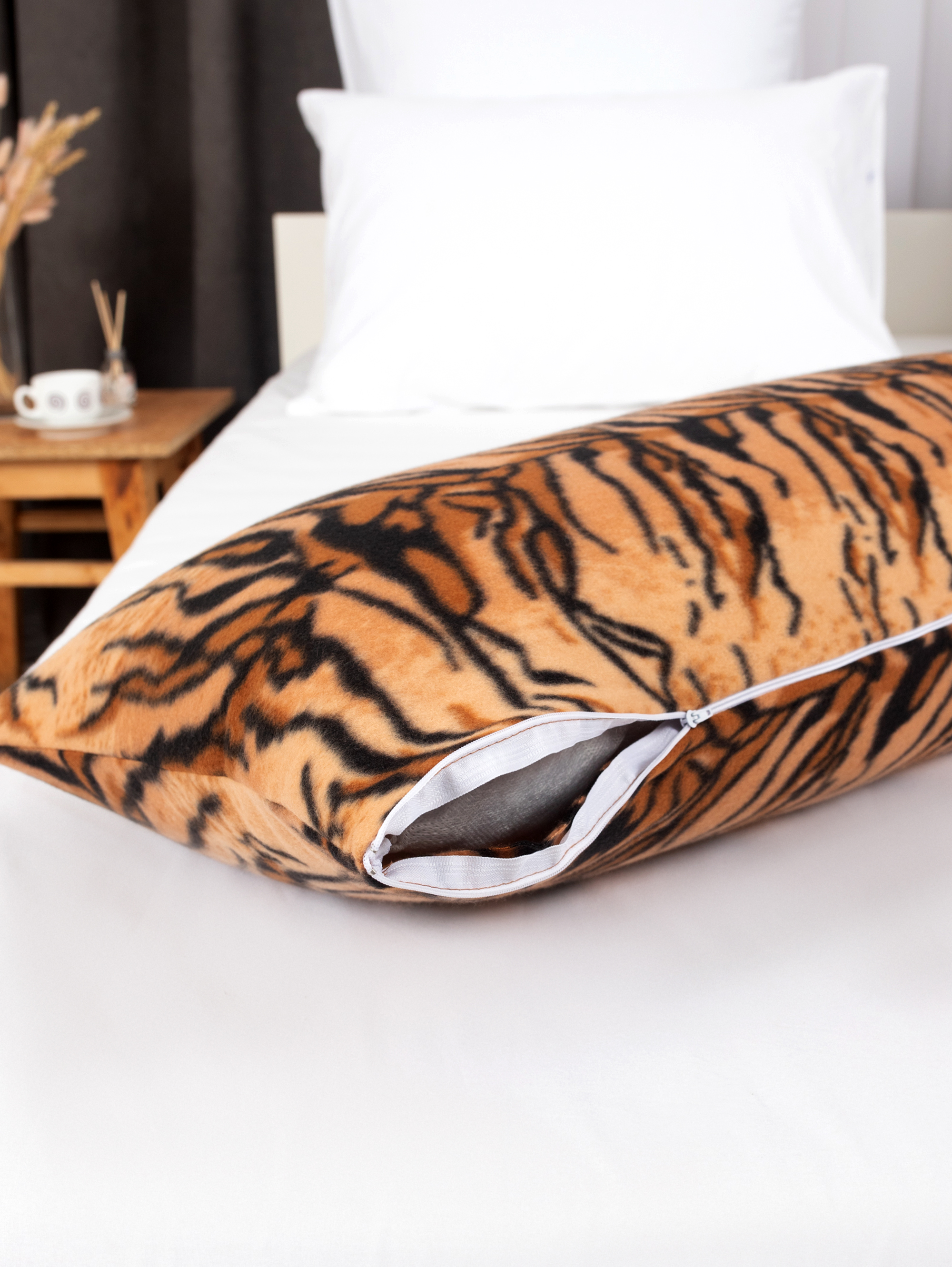 Наволочка Wellness Тигр на подушку для беременных 35 x 170 см 1 шт. - фото 5