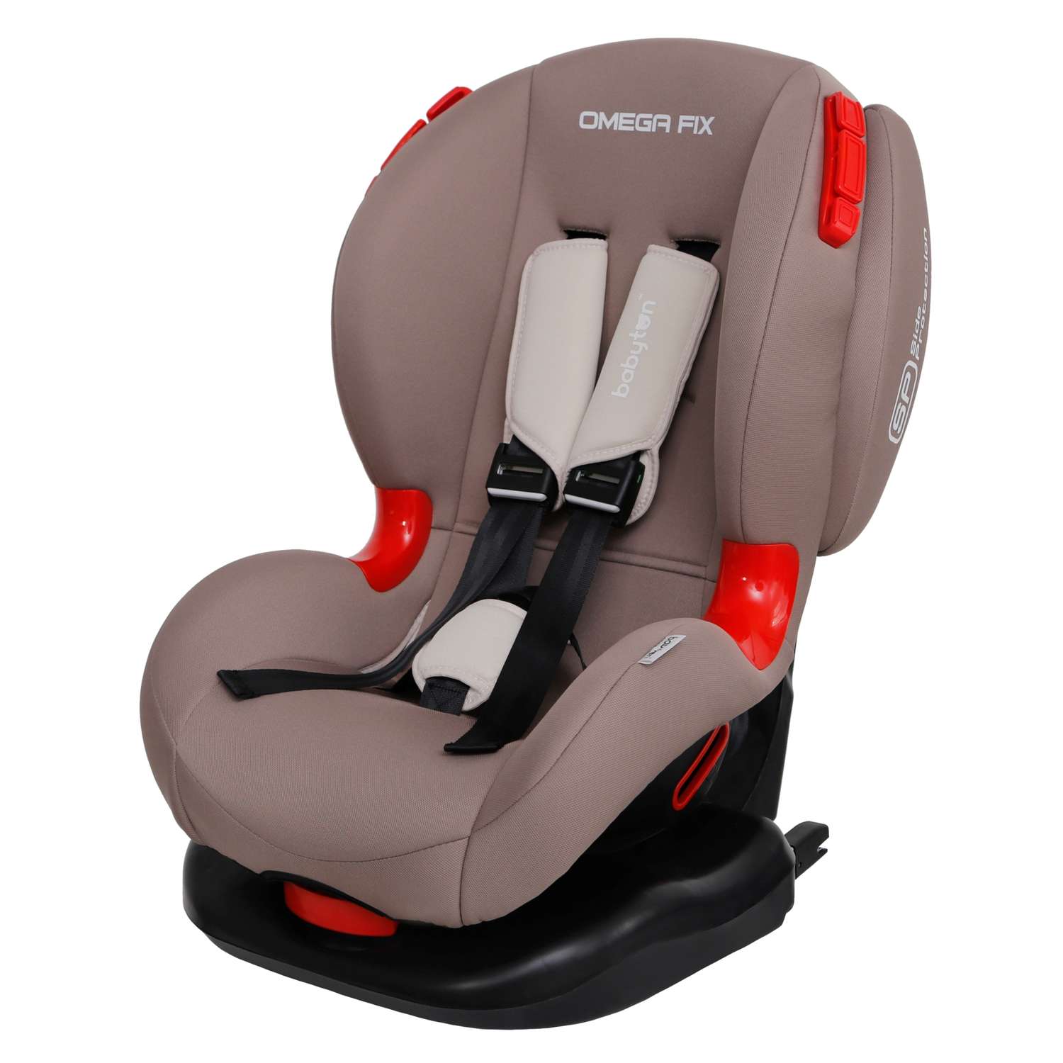 Автокресло Babyton Omega Fix Mokko Isofix 1/2 (9-25 кг) - фото 21
