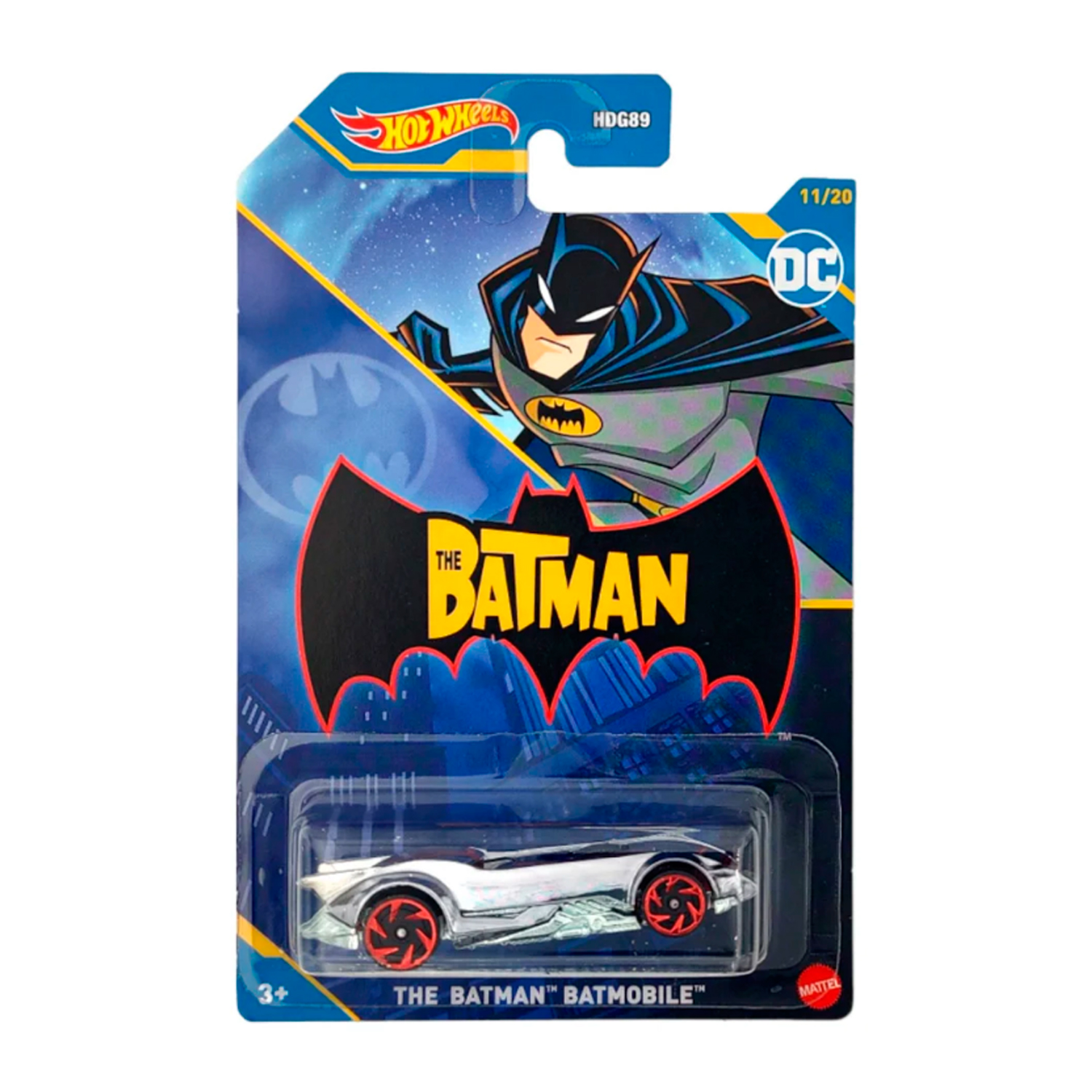 Автомобиль Hot Wheels batmobile 1:64 HDG89-HLK65 - фото 2