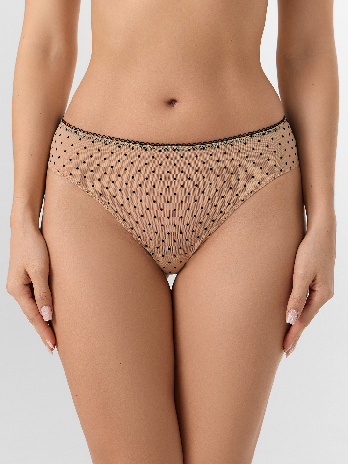 Трусы Mark Formelle (Марк Формэль) 412612/горошек на телесном - фото 1