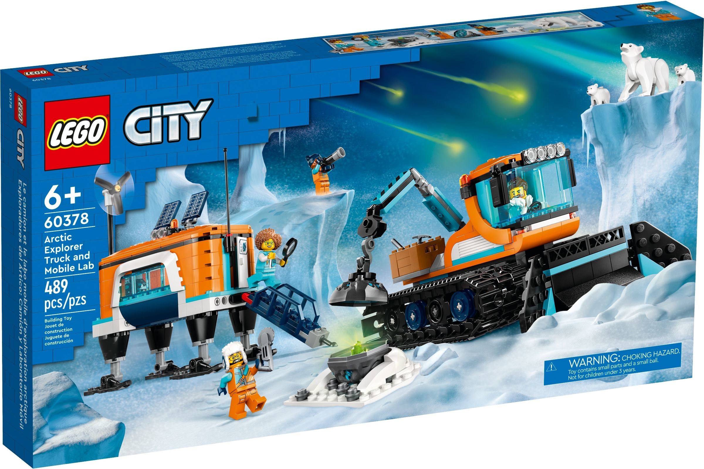 Изображение товара Конструктор LEGO City Грузовик исследователей 60378 261 деталей для детей Изображение товара Конструктор LEGO City Грузовик исследователей 60378 261 деталей для детей