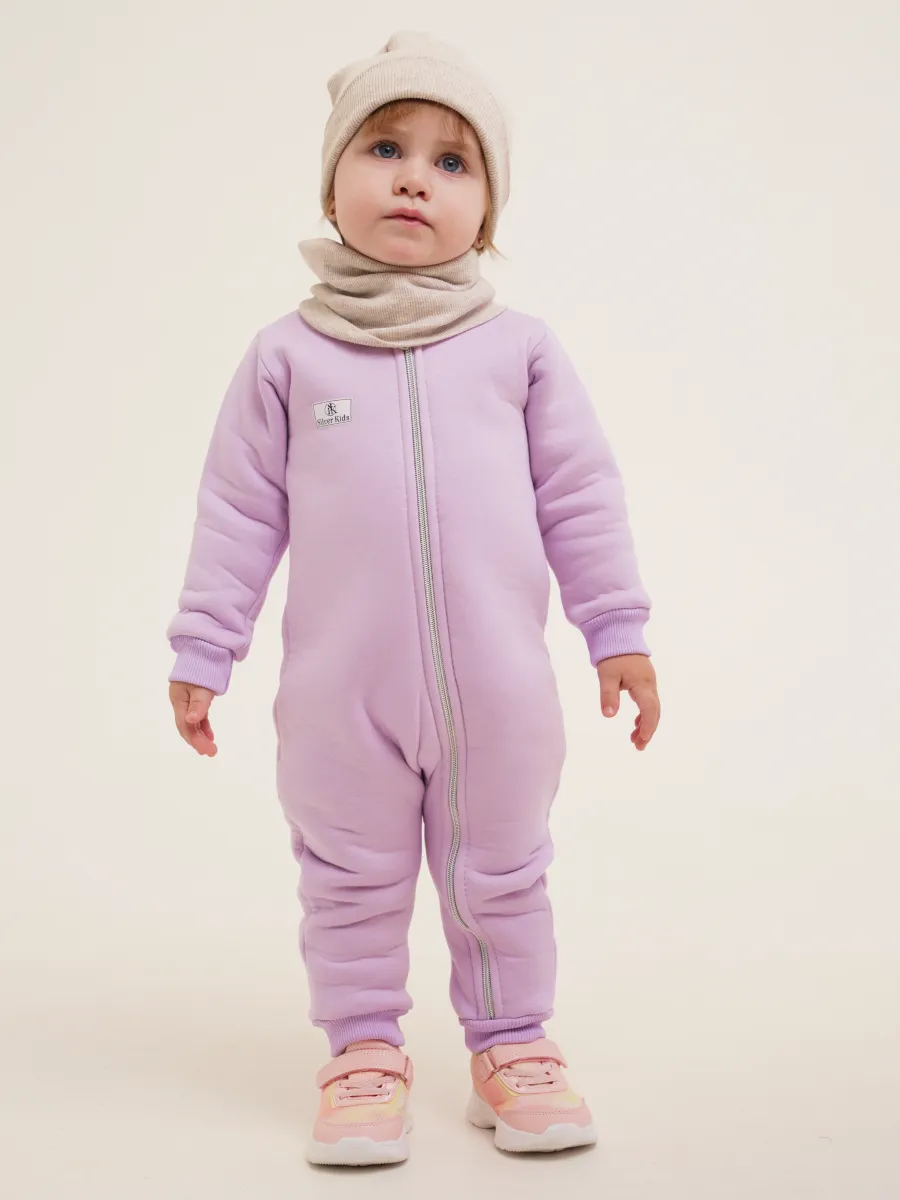 Комбинезон утепленный Супер Пупс мод14/сирень - фото 16