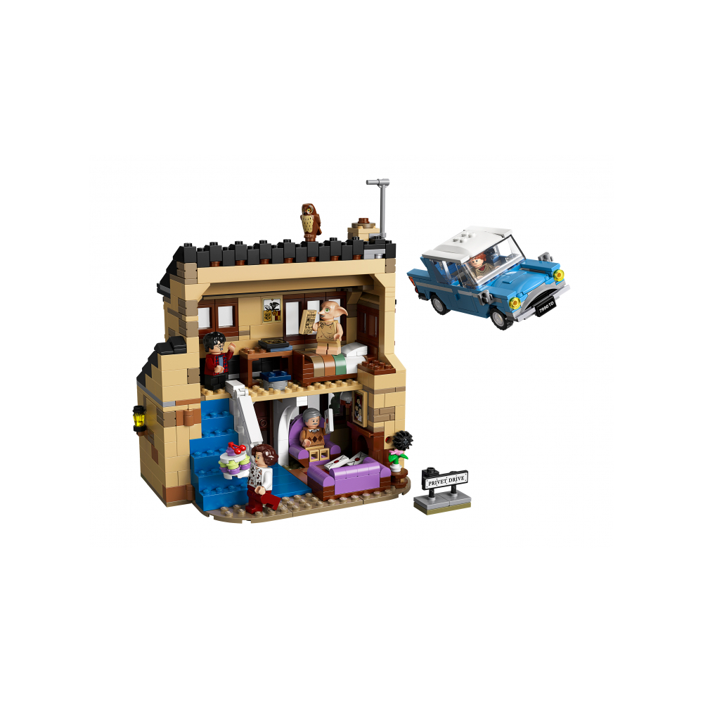 Конструктор LEGO Harry Potter Тисовая улица дом 4 75968 335 дет. - фото 4