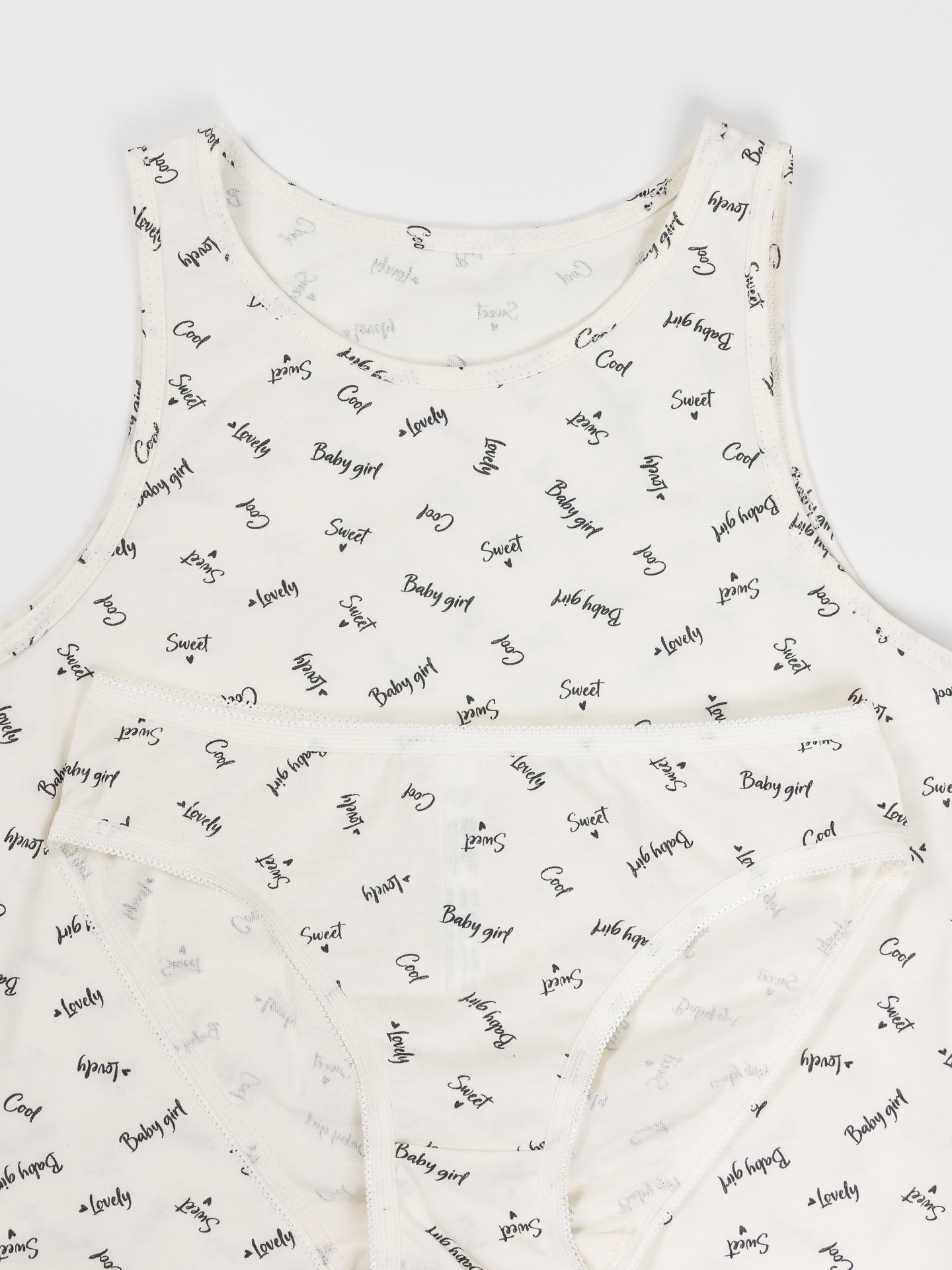 Майка и трусы Mark Formelle (Марк Формэль) 447006/слова на св.молочном - фото 3