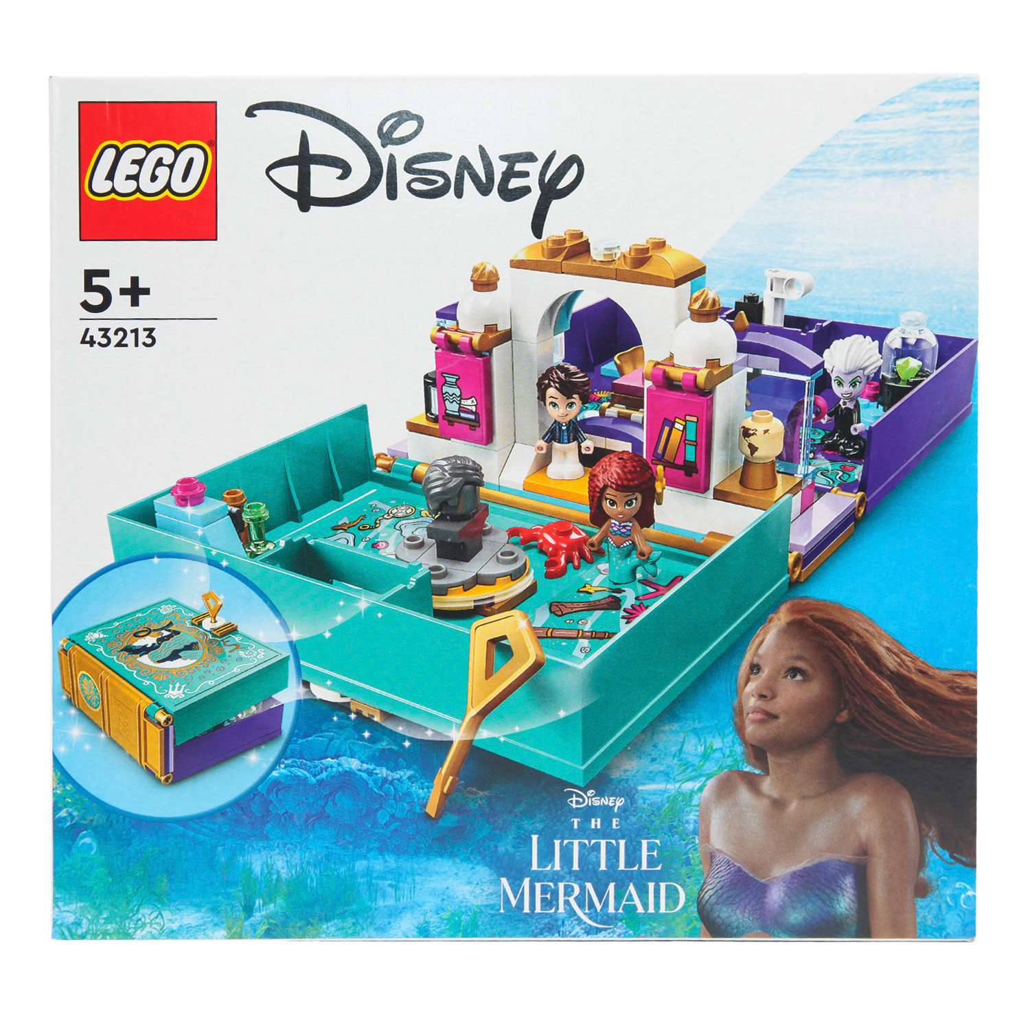 Конструктор LEGO Disney Princess The Little Mermaid Story Book 134 дет. - фото 1