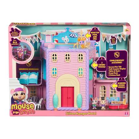 Игровой набор Mouse in the House Грандотель Стилтон Хампер