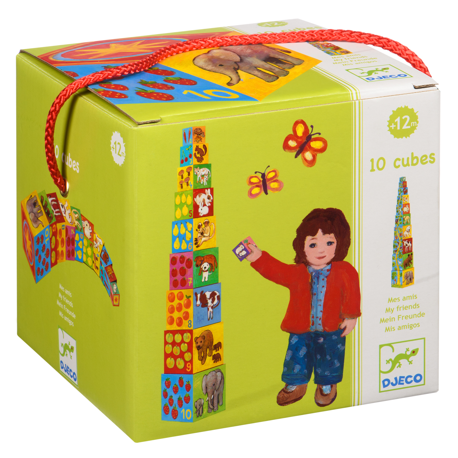 Игрушка Djeco пирамидка - фото 1