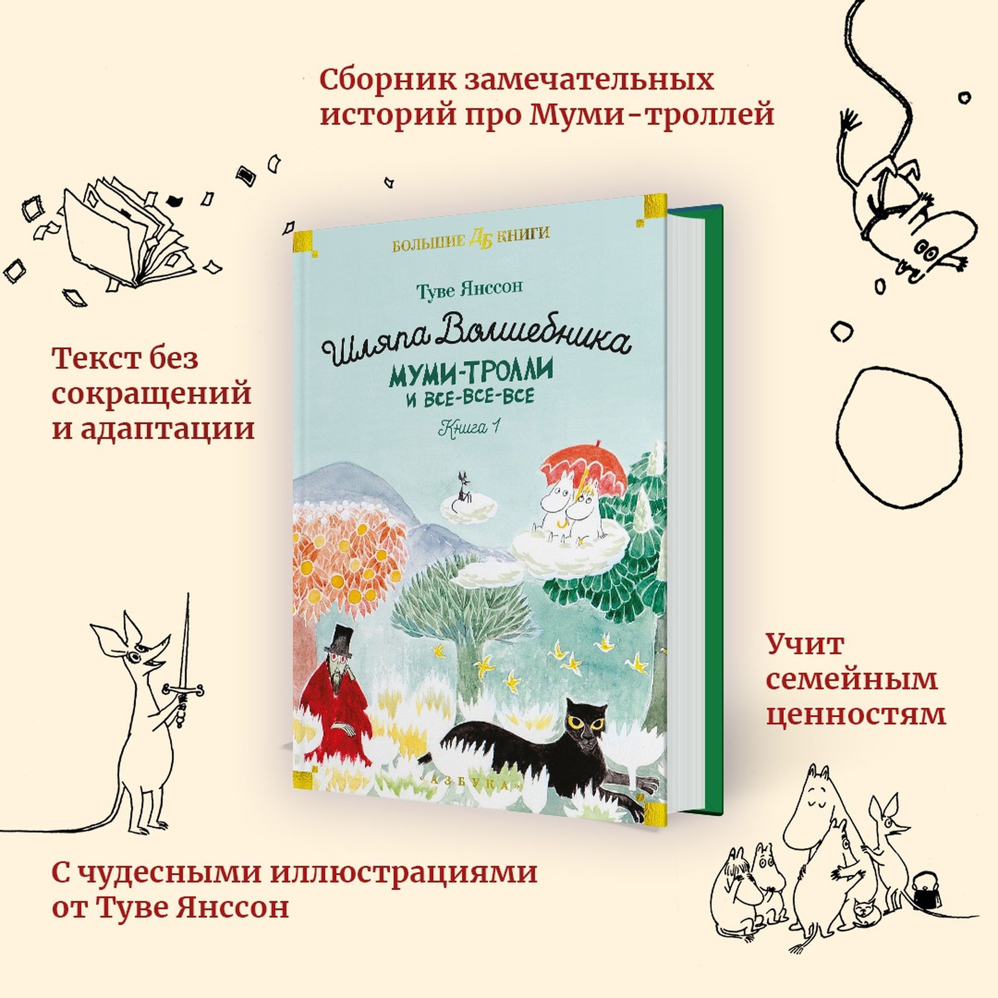Книга Шляпа Волшебника Муми-тролли и все-все-все Книга 1 - фото 9