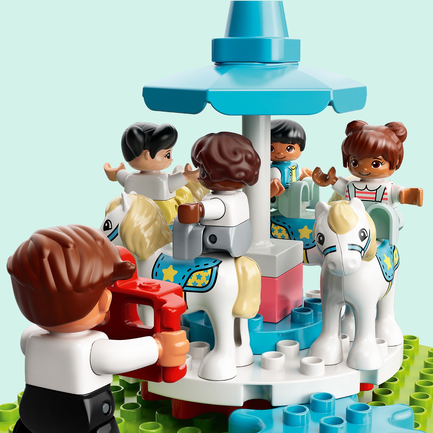 Конструктор LEGO DUPLO Town Парк развлечений блочный - фото 11
