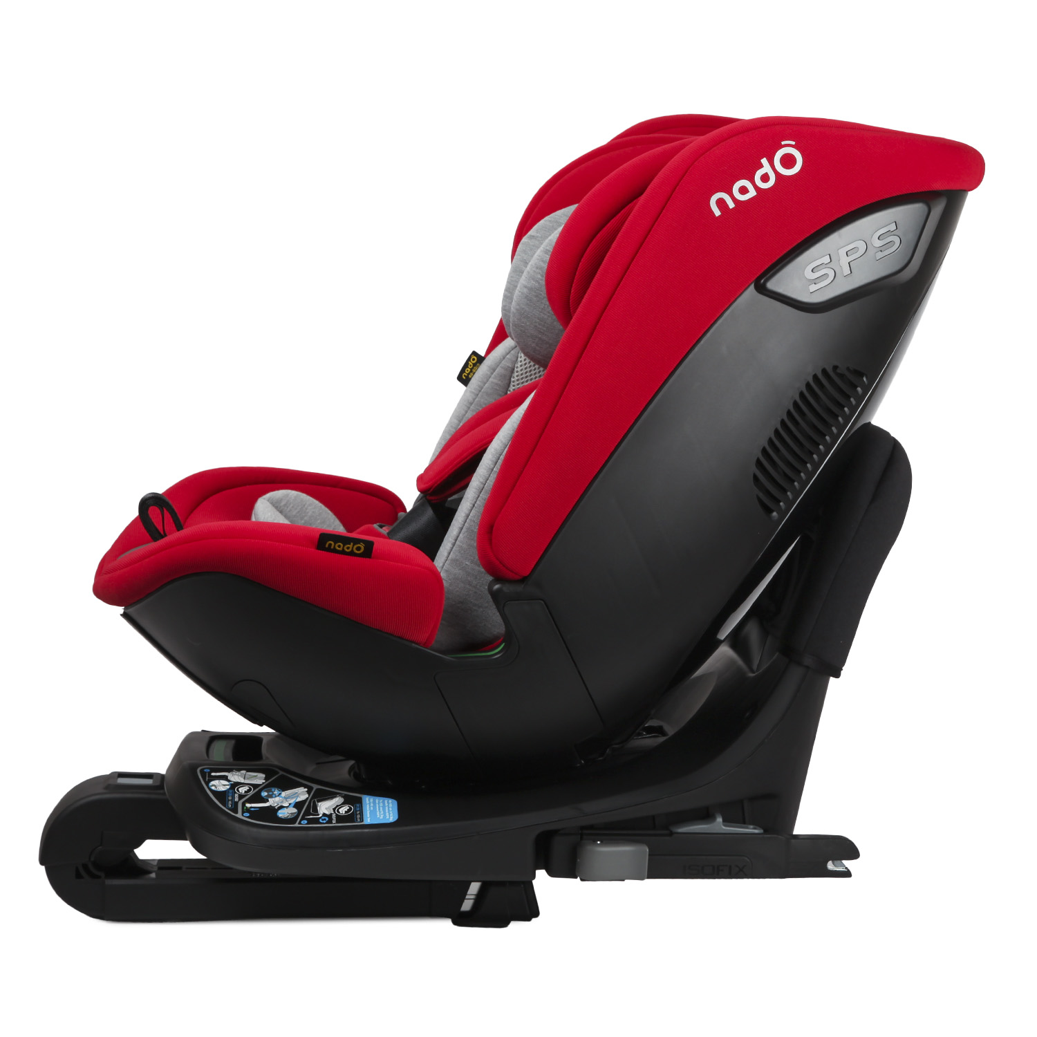 Автокресло nado Garnet red Isofix 0+/1/2/3 (0-36 кг) - фото 15