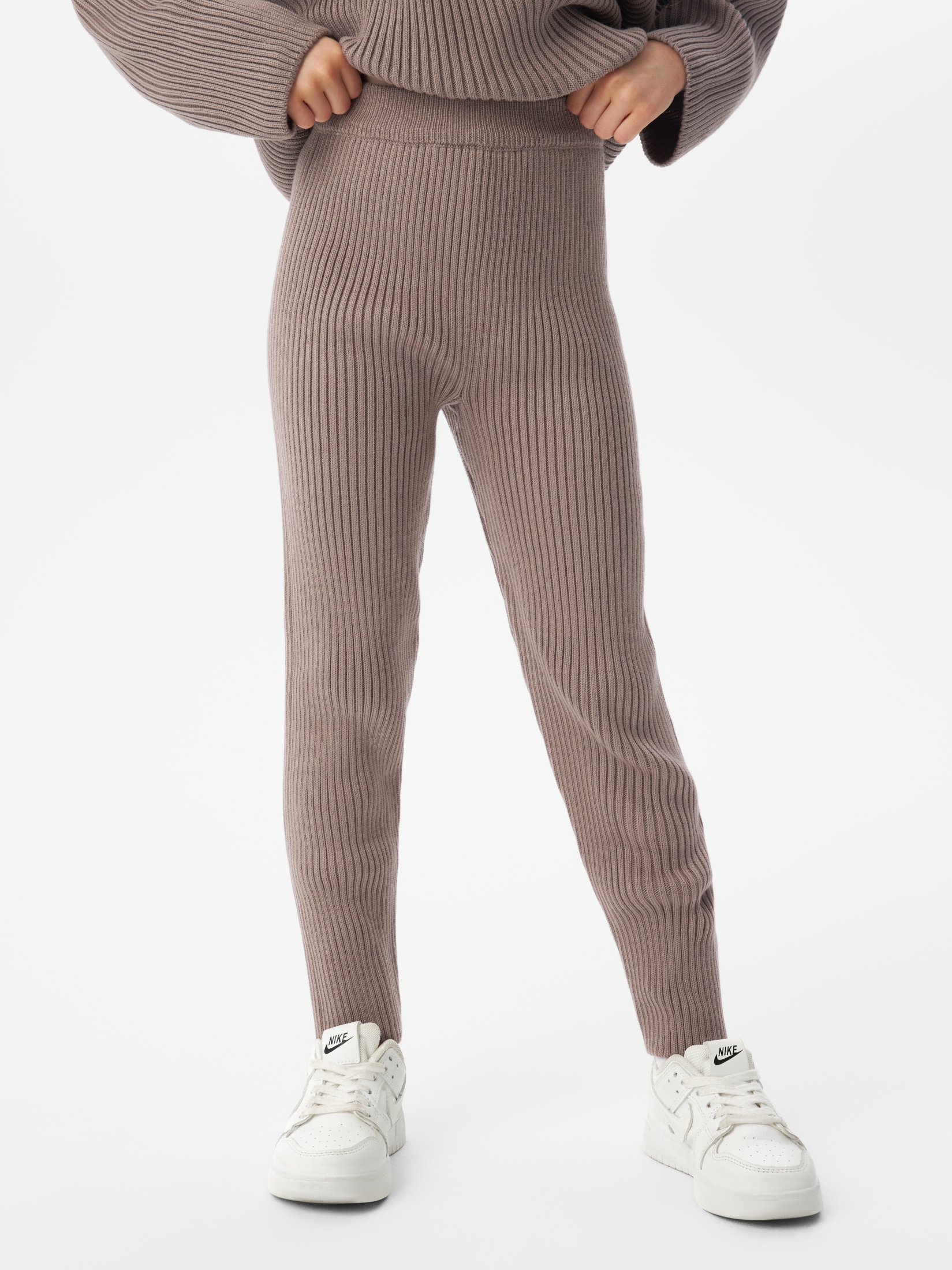 Изображение товара Детские вязаные леггинсы Bossa Nova 158 для девочек, комфортные и стильные