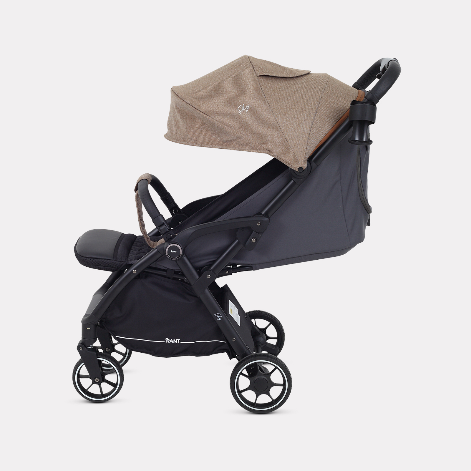 Коляска прогулочная Rant SKY коричневый - фото 10