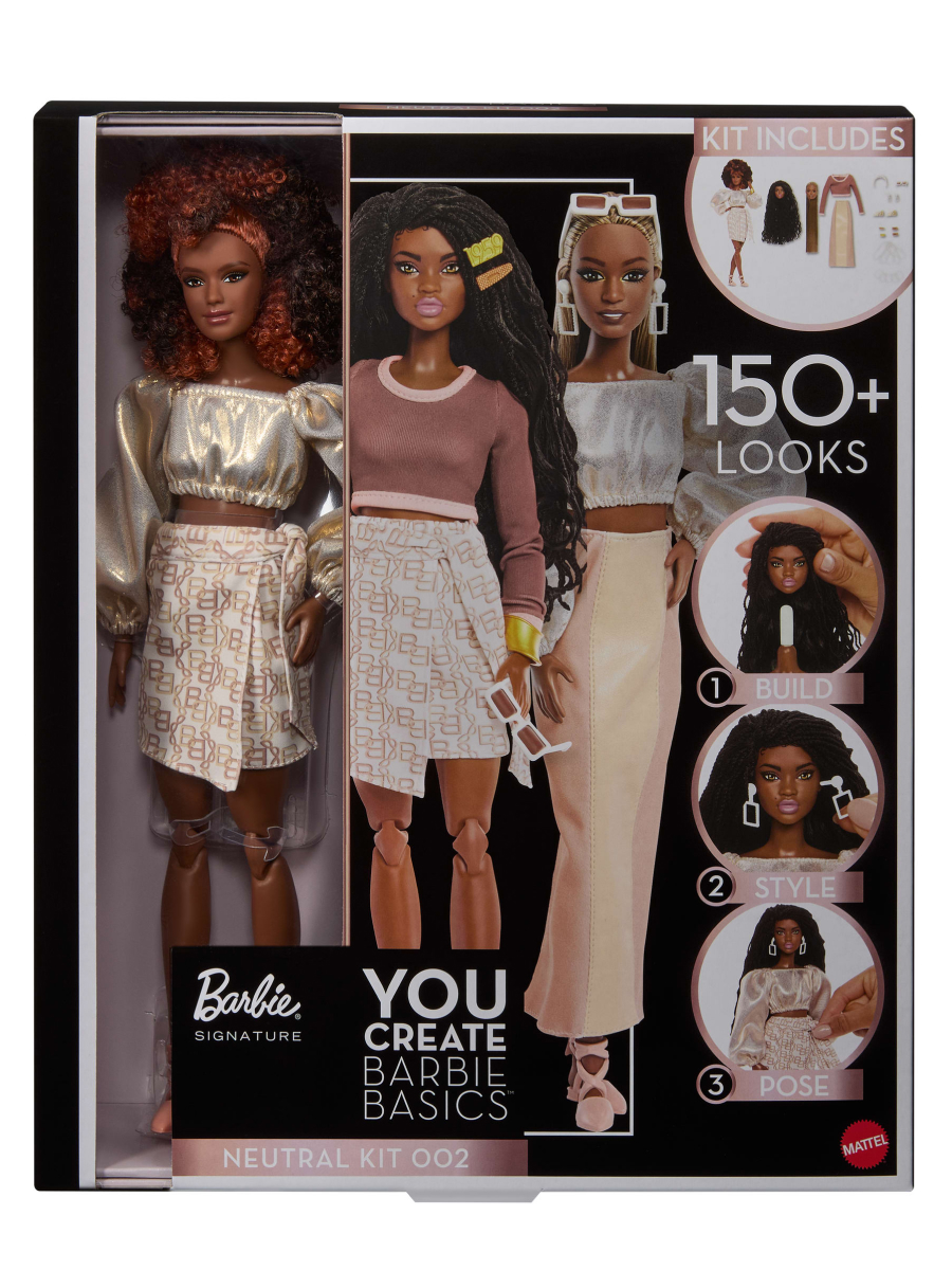 Кукла модельная Barbie Signature Базовая модель № 2 You Create высота 28 см JJX36 - фото 3