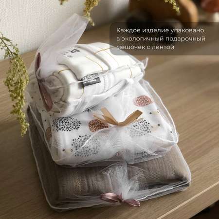 Нагрудник Mjolk текстиль 2 шт.