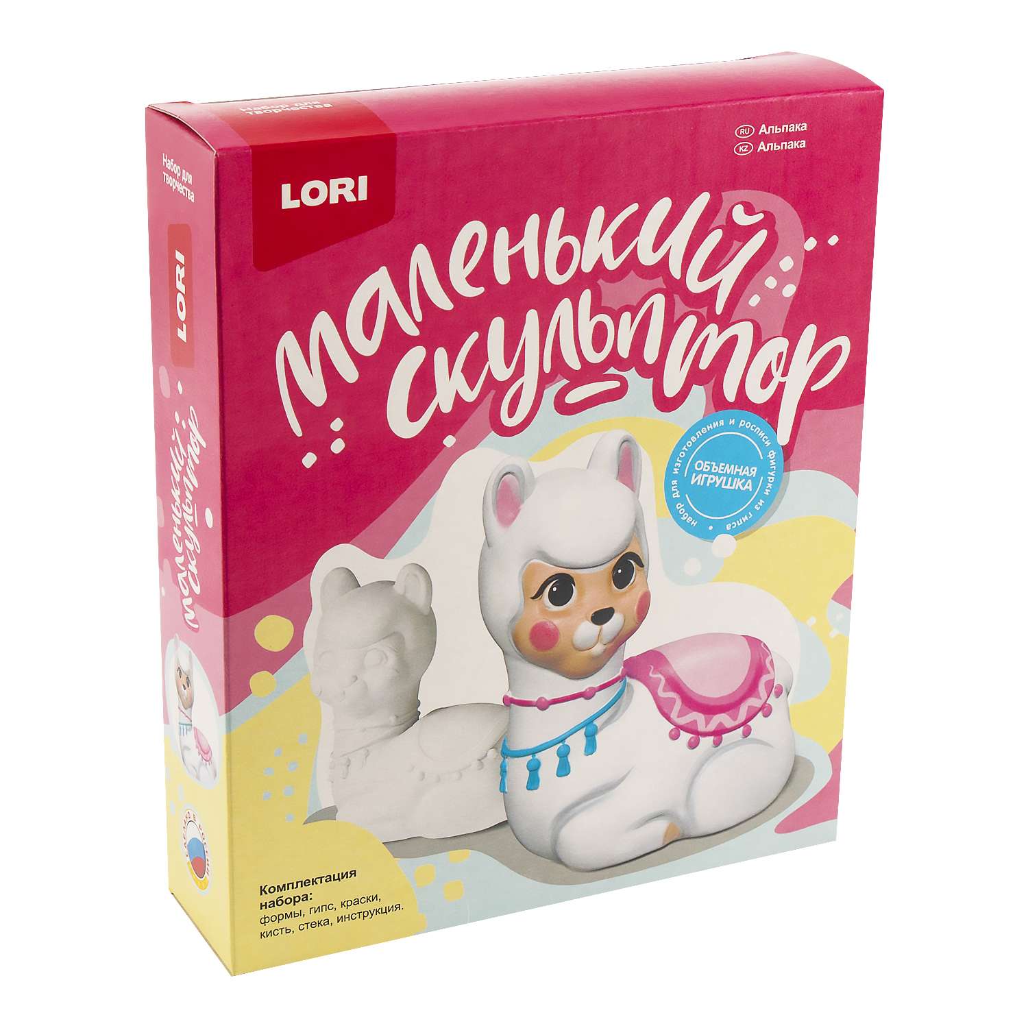 Набор для творчества LORI(колорит) Заготовка роспись красками в ассортименте - фото 2
