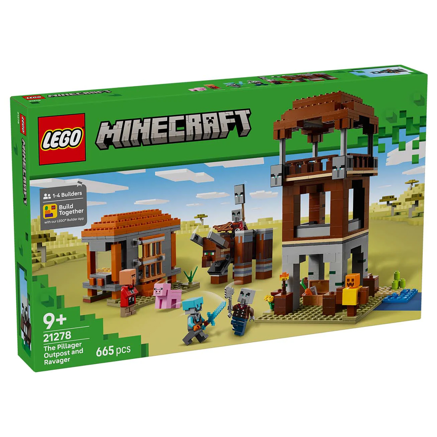 Конструктор LEGO Minecraft 665 дет. - фото 11