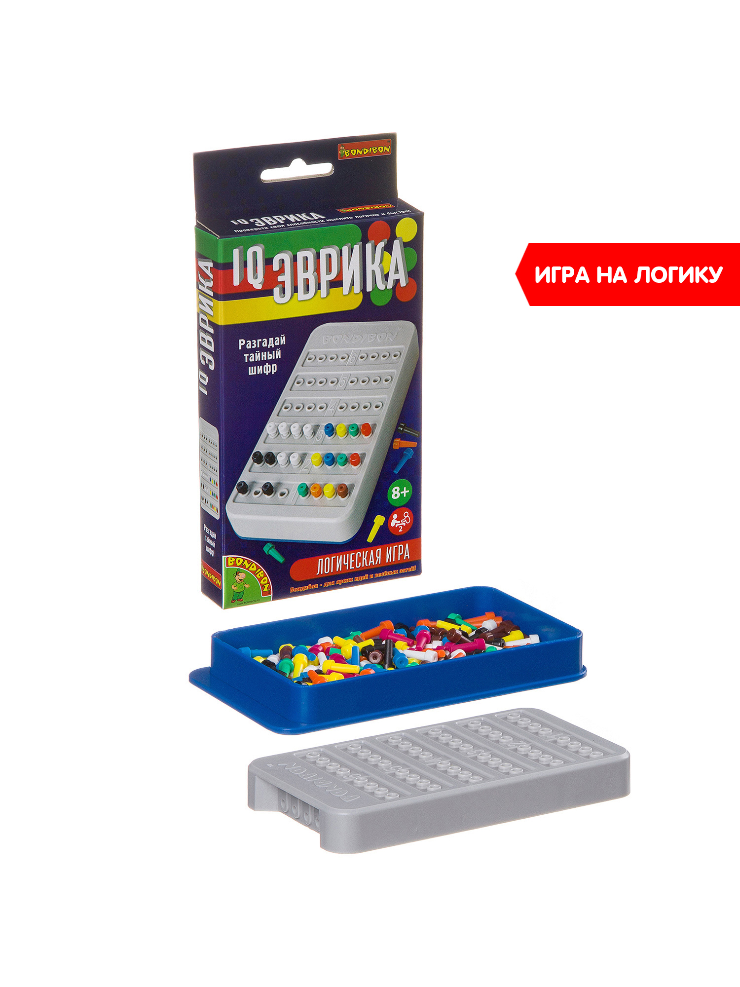Настольная игра Bondibon Логическая IQ Эврика - фото 6