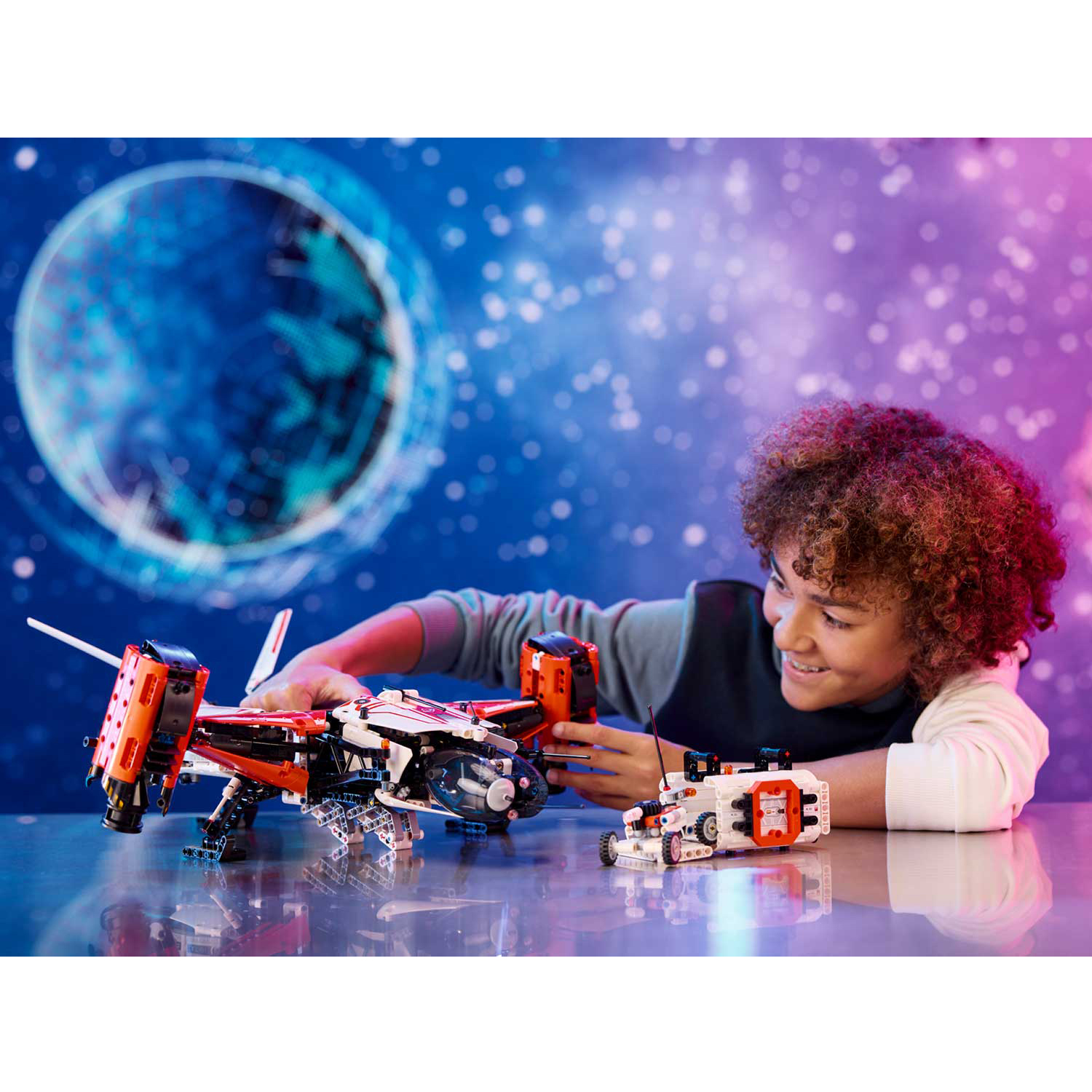 Конструктор LEGO Technic Грузовой космический корабль 1365 дет. - фото 11
