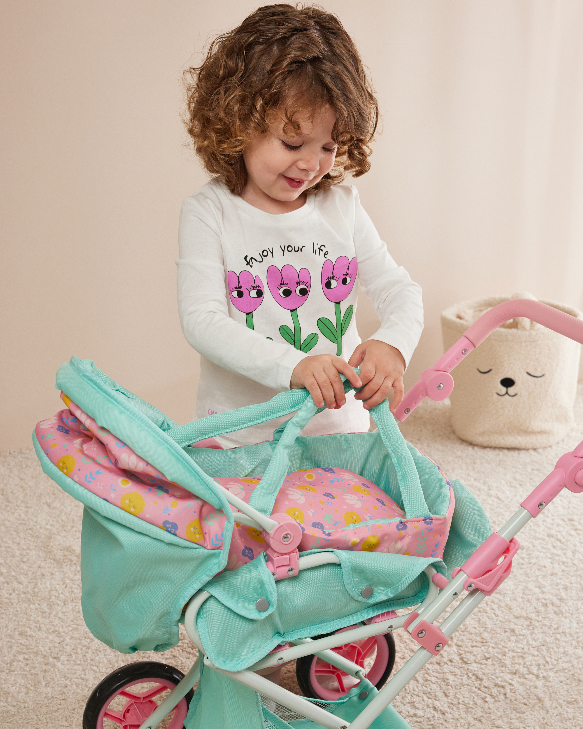 Коляска 3 в 1 для кукол Demi Star 9346 Seasons - фото 5