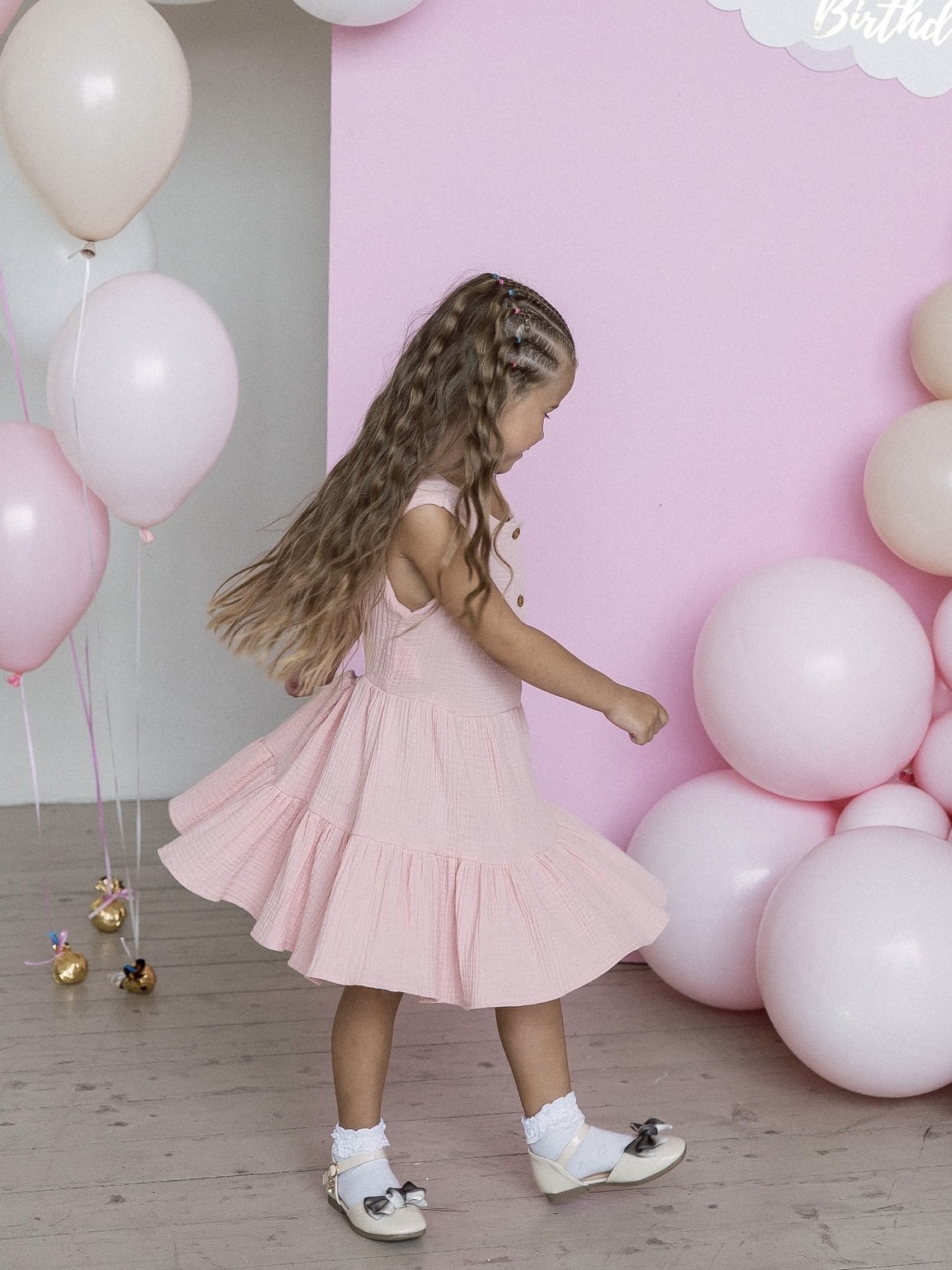 Платье CklonniMillash 4000002розовый - фото 2