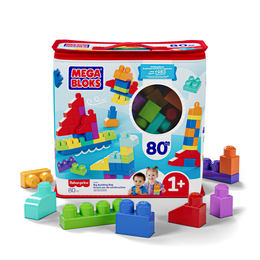 Конструктор Mega Bloks First Builders 80 дет. - фото 1