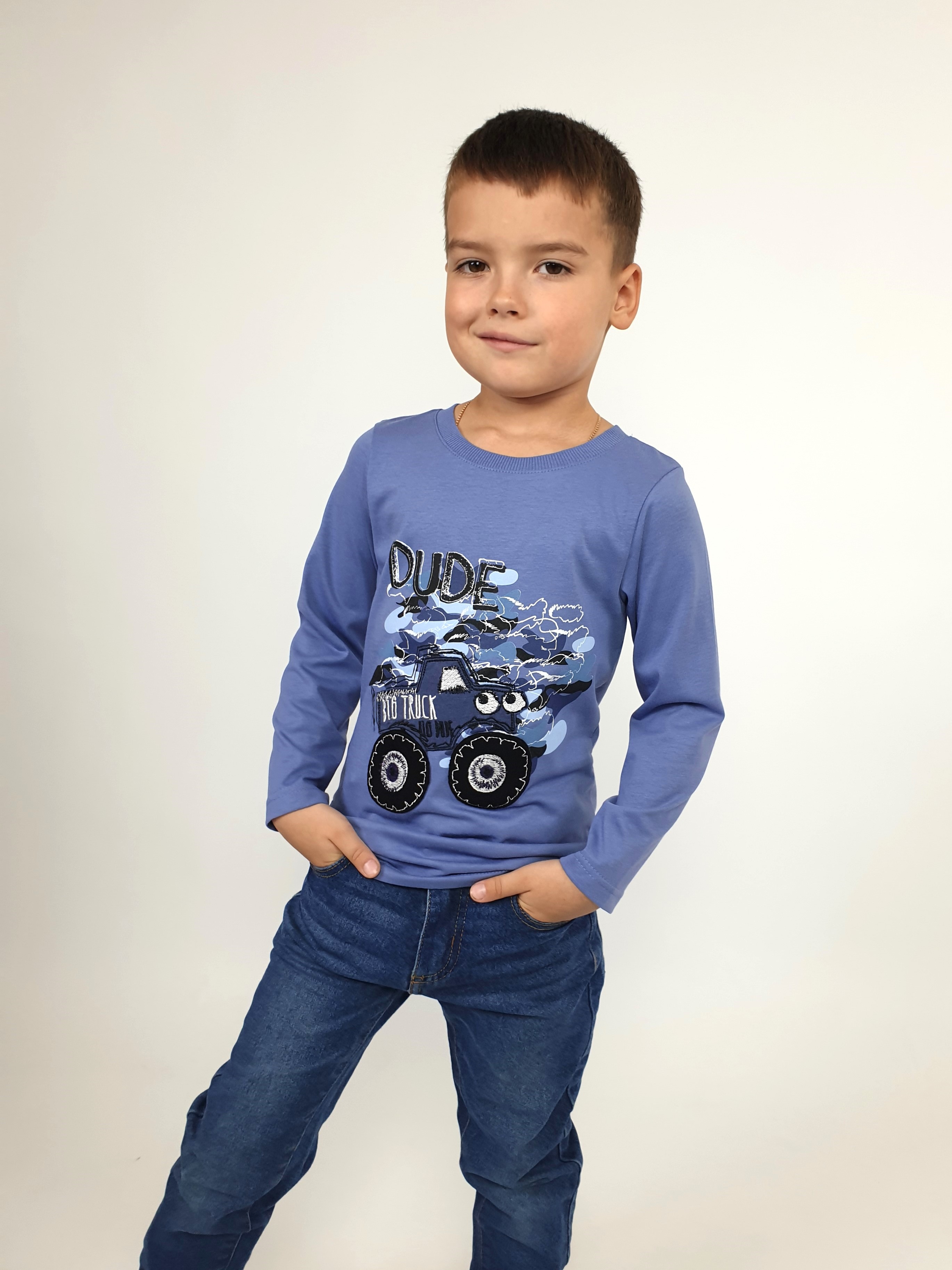 Лонгслив Luneva 4-121-3. - фото 1