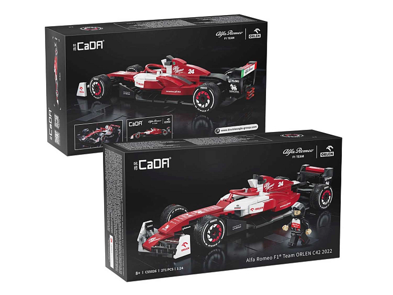 Конструктор CaDa Болид Alfa Romeo F1 271 дет. - фото 4
